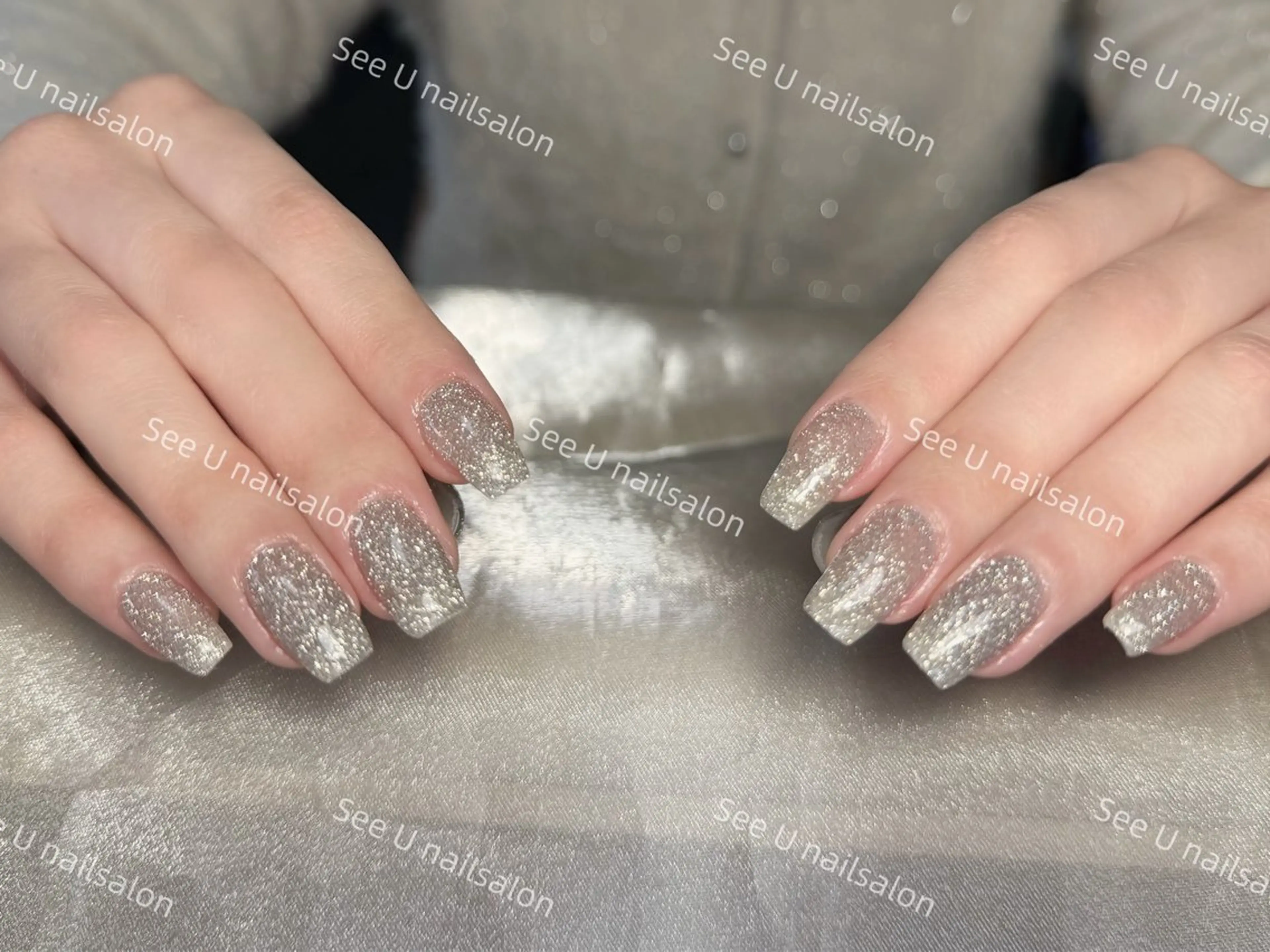 ネイル ジェルネイル 韓国ネイル パラジェル ワンホンネイル ハンドネイル See·U  nail salon所属・See.u モモ（南浦和）のネイルデザイン