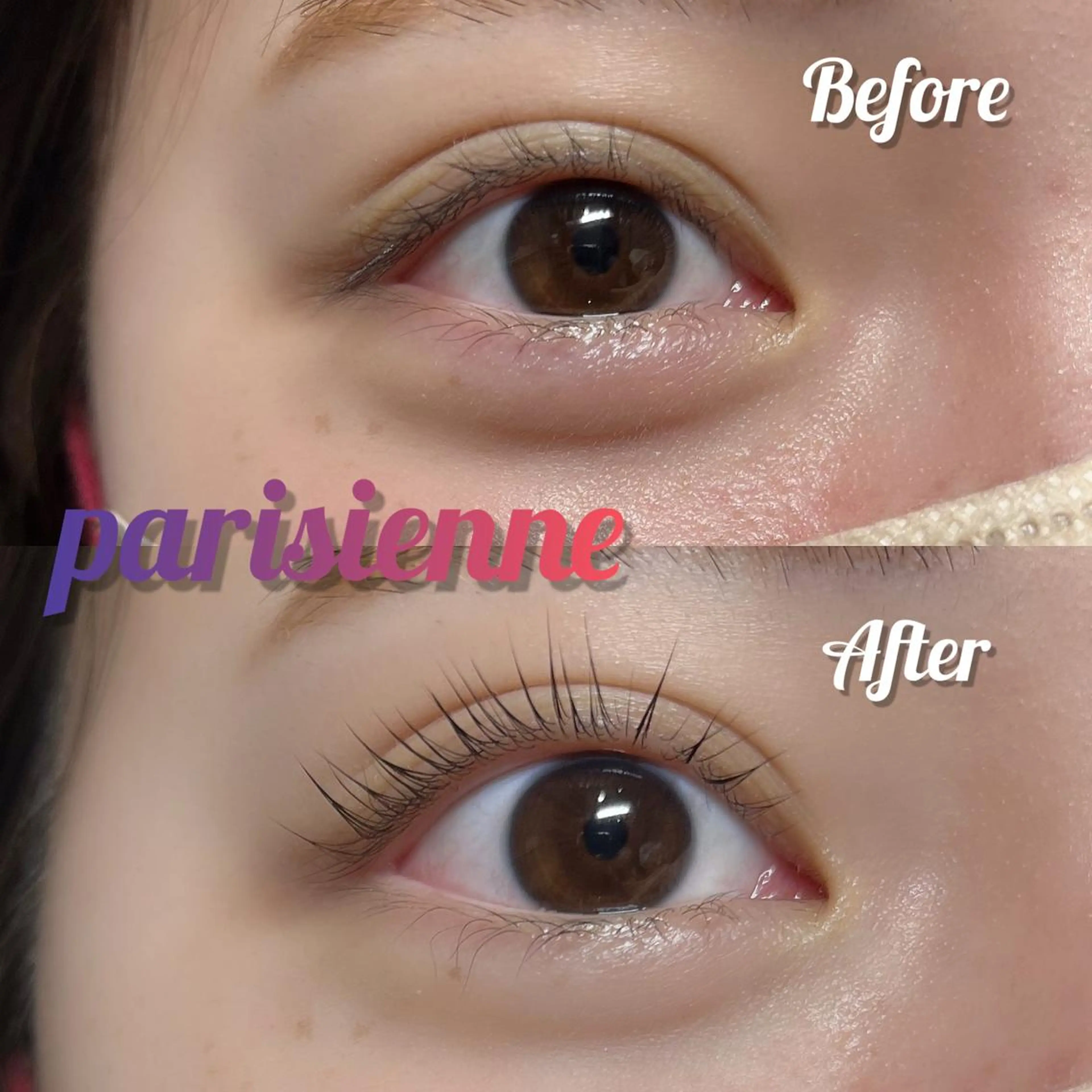 マツエク・マツパ パリジェンヌラッシュリフト マツパ Veil ayakaのマツエク・マツパデザイン