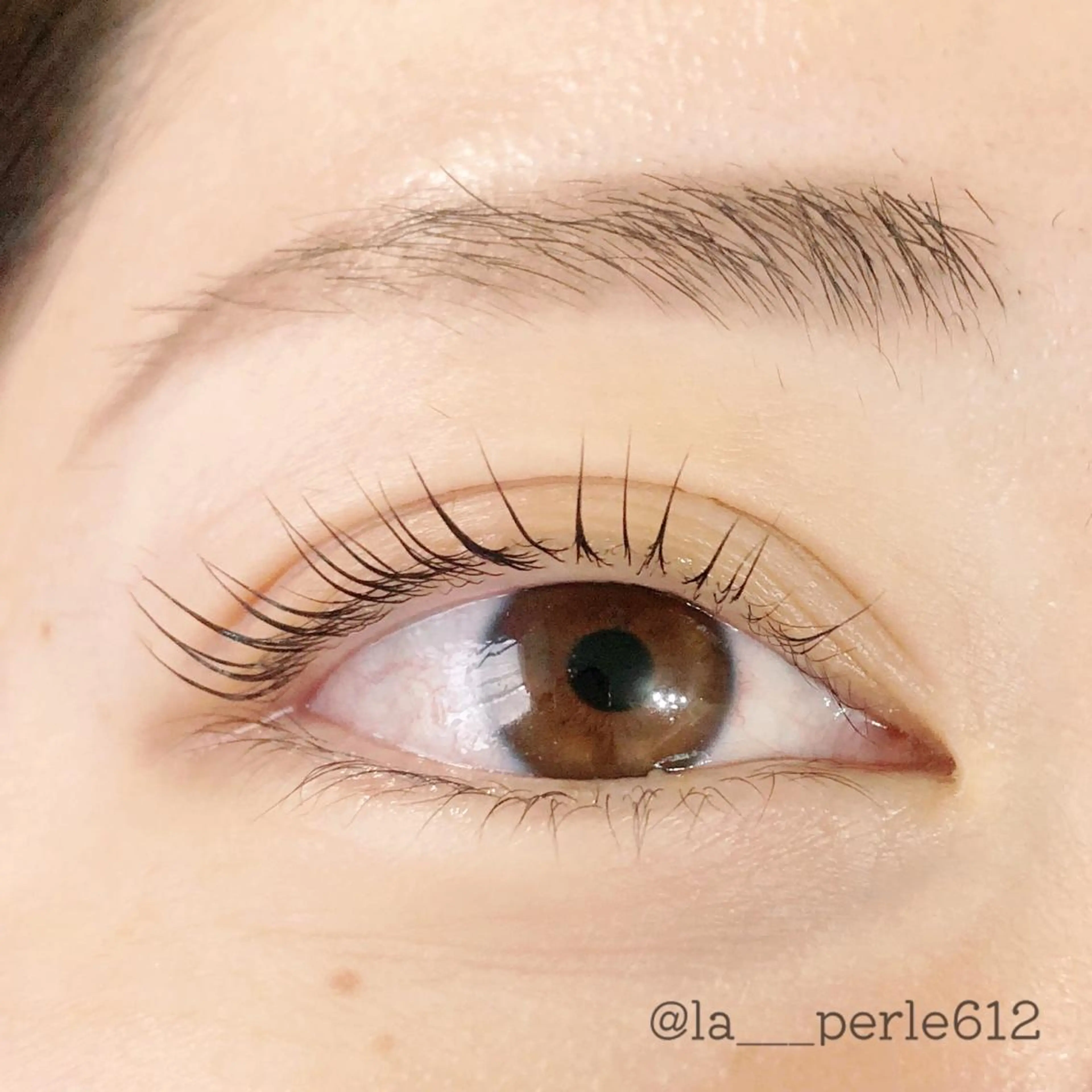 マツエク・マツパ まつげパーマ 一重×まつ毛パーマ LA PERLE所属・LA PERLEのマツエク・マツパデザイン