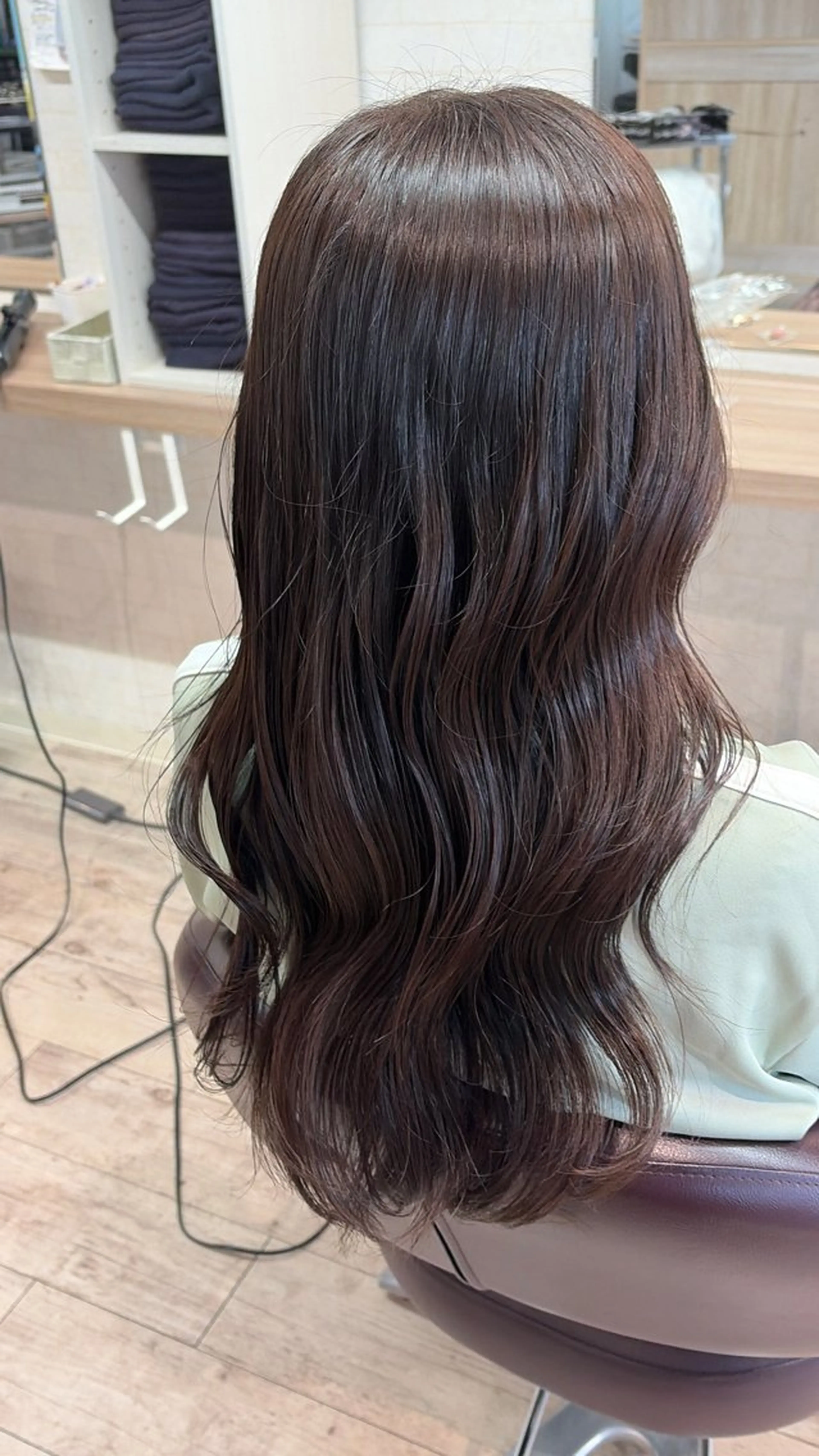 ロング カラー ブラウンカラー ヘアカラー SHAMPOOBOY COIFF1RST長崎所属・大賀 鈴のヘアスタイル