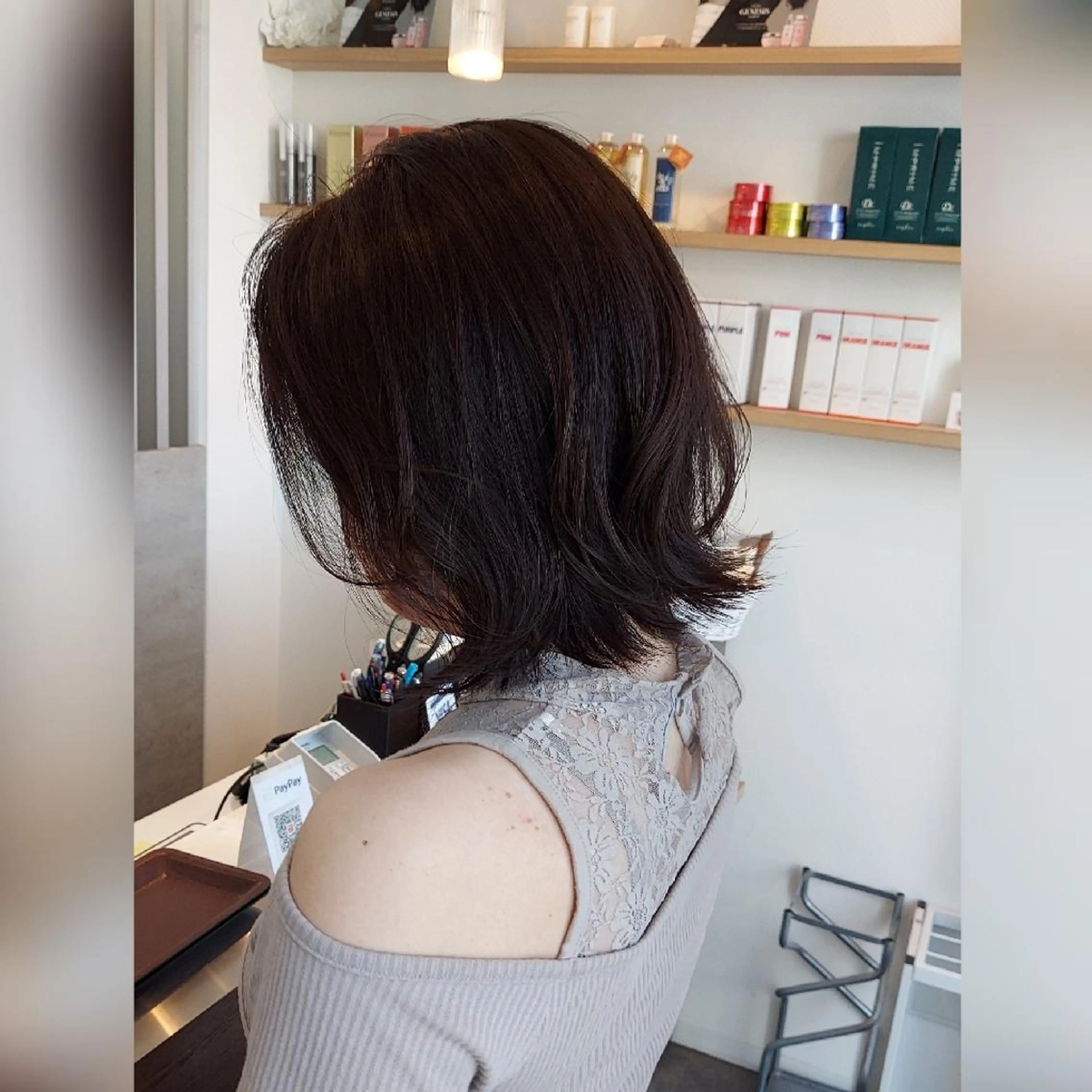 ショート カラー あかね☆ヘアアレンジ /ボブ/縮毛矯正のヘアスタイル