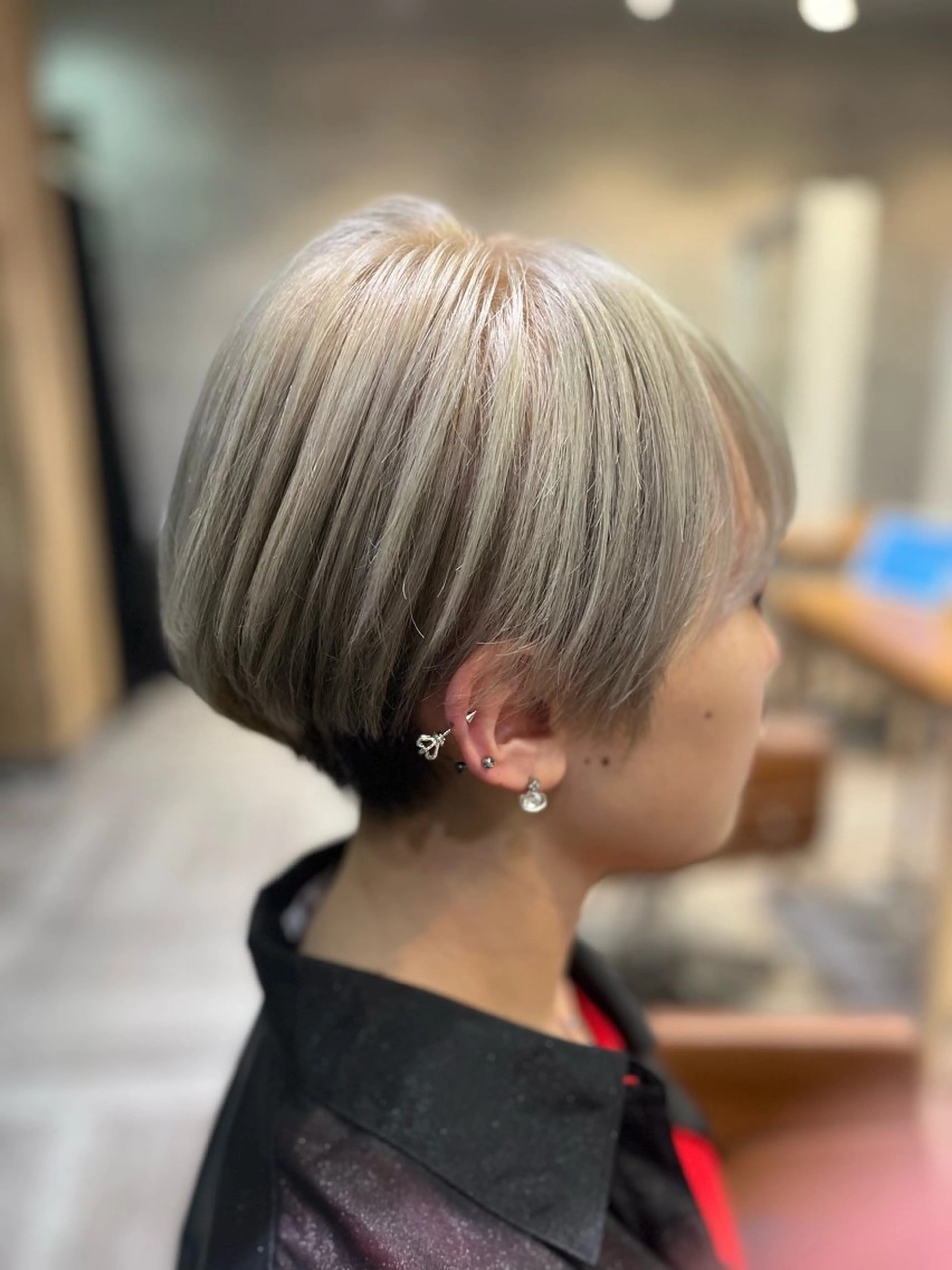 ショート トリートメント Hair Salon Alba所属・宇都宮市ブリーチ/ 縮毛矯正専門Albaのヘアスタイル