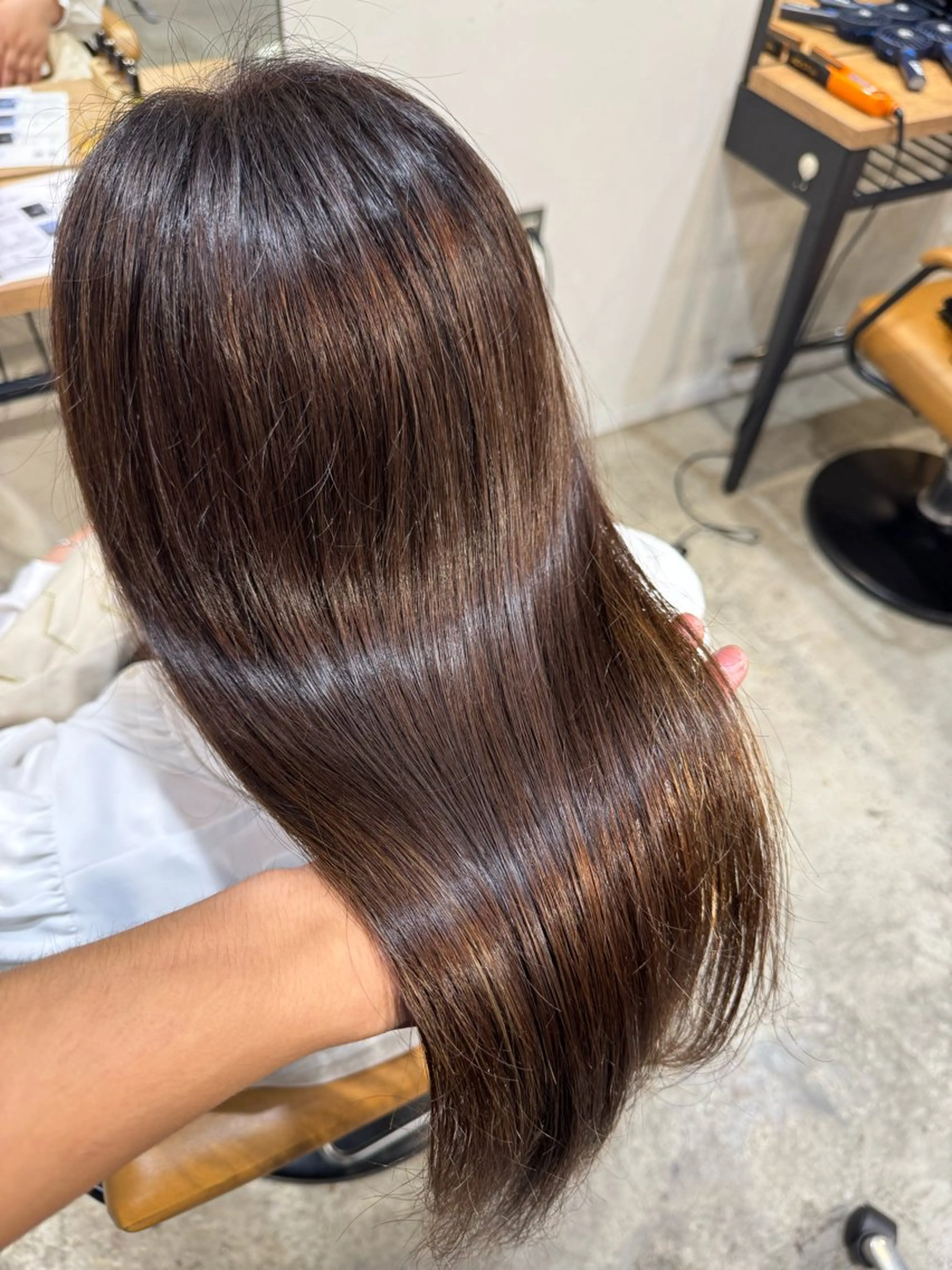 ロング カラー ヘアカラー La Bonheur hair parfait所属・谷本虎太郎 🌈艶カラー髪質改善のヘアスタイル