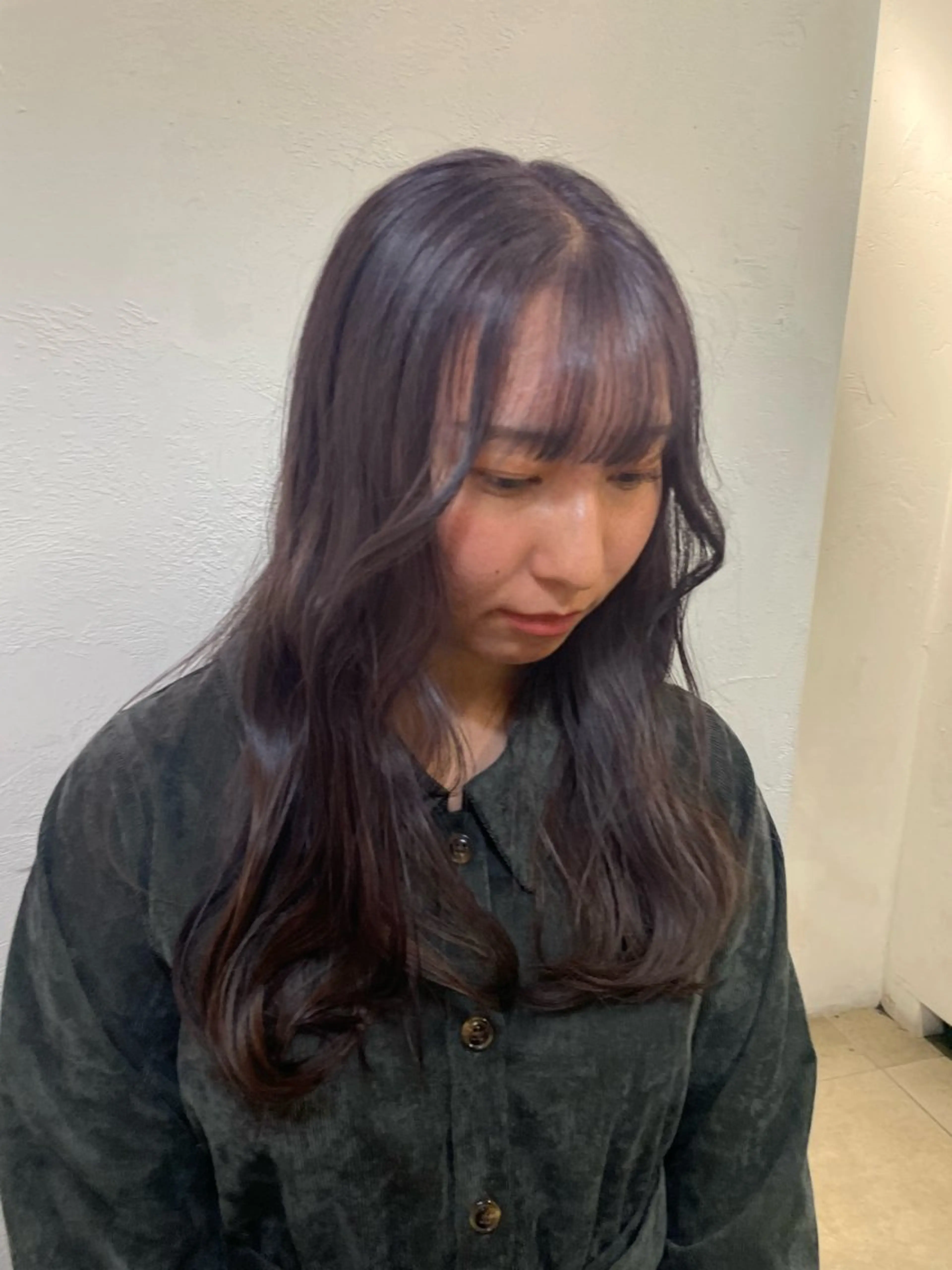 ロング カラー ヘアカラー トリートメント ケアパーマ/ケアブリ ーチdaisukeのヘアスタイル