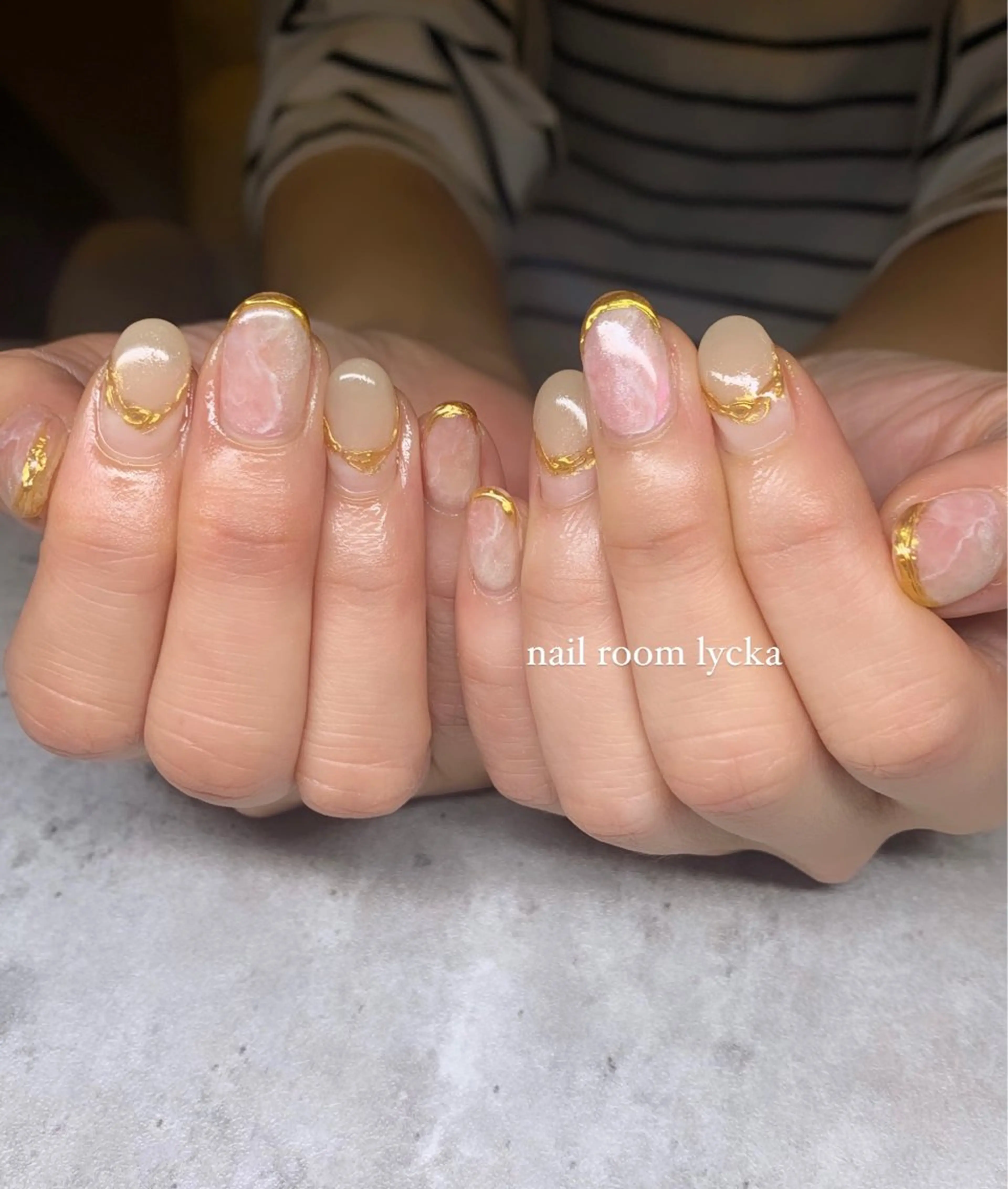 ネイル ﾈｲﾙﾙｰﾑﾘｯｶ 𝐦𝐚𝐲𝐮のネイルデザイン