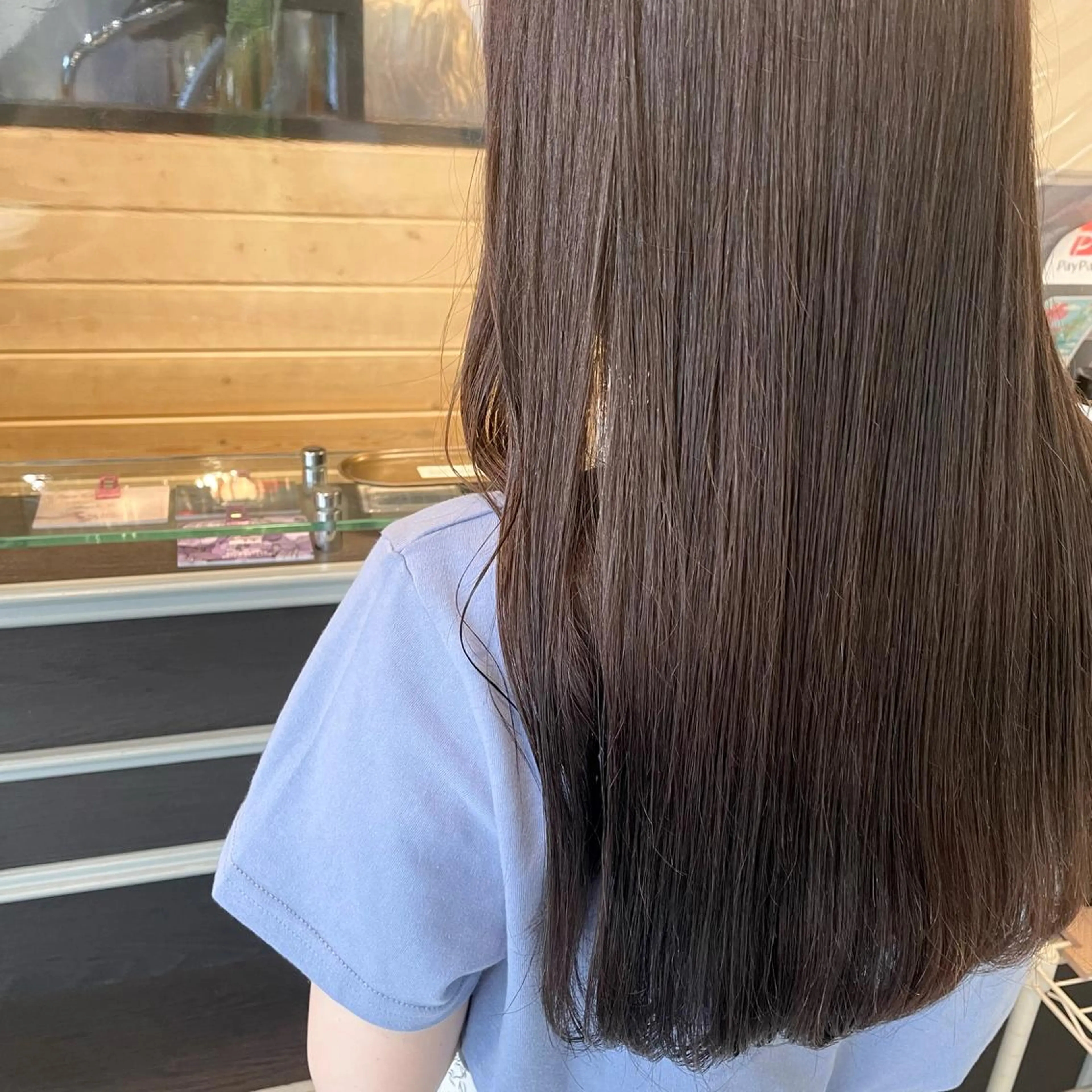 ロング カラー スナコザワ レナのヘアスタイル