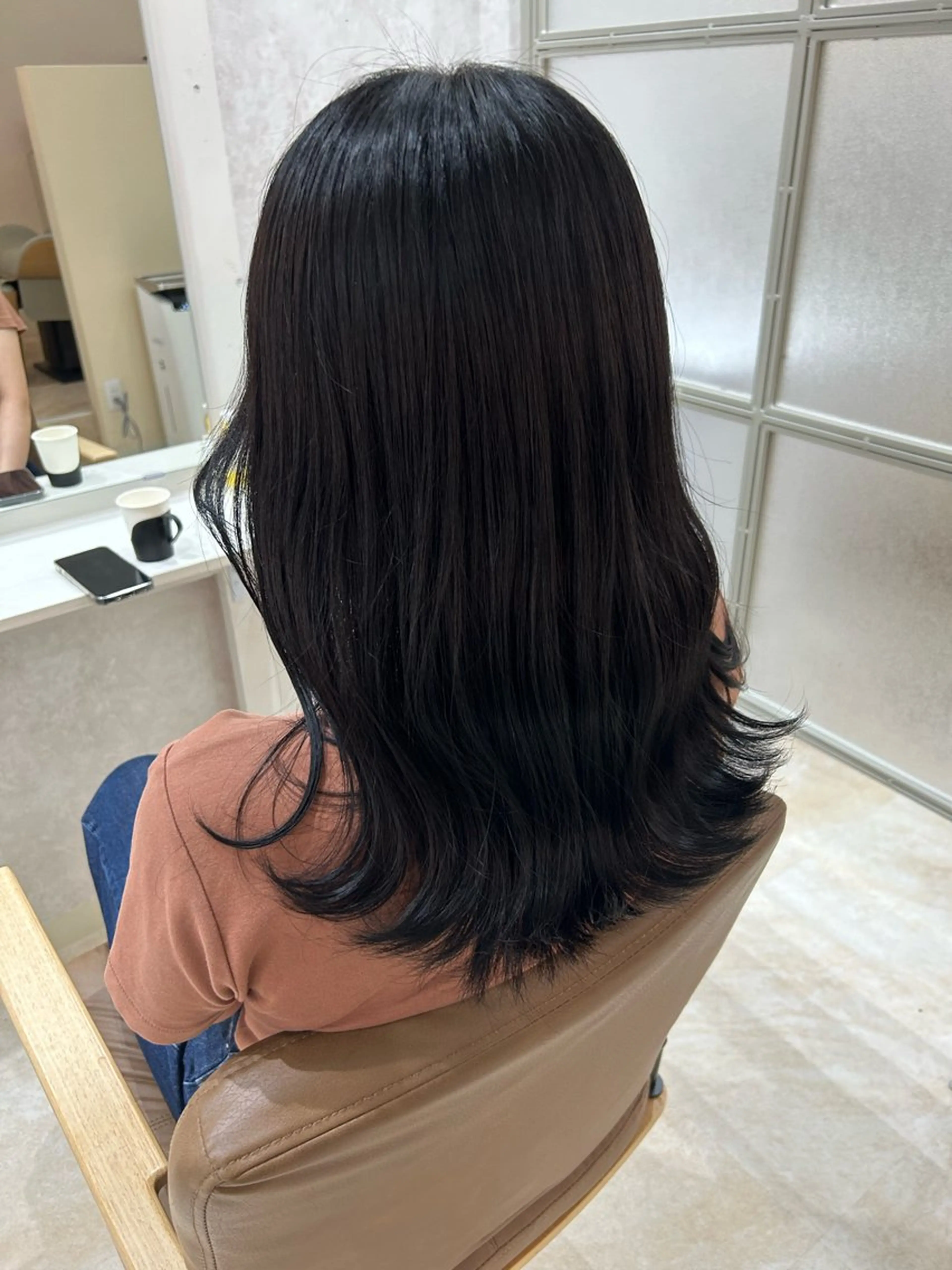 ミディアム カラー 💙まこと💙艶 カラー(Rico)のヘアスタイル