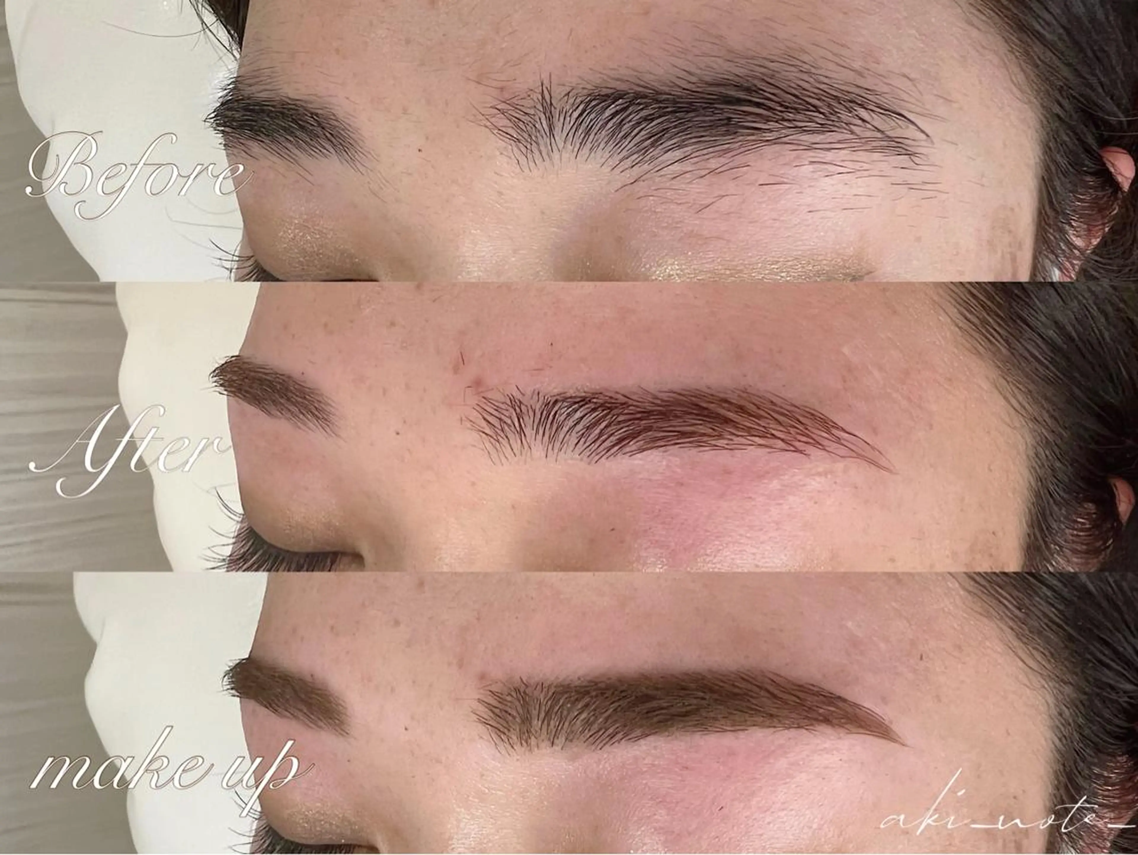 メンズ アイブロウ メンズパーマ 眉毛ワックス脱毛 ワックス脱毛 GRANDE大須 栄/店長 aki🌙のネイルデザイン