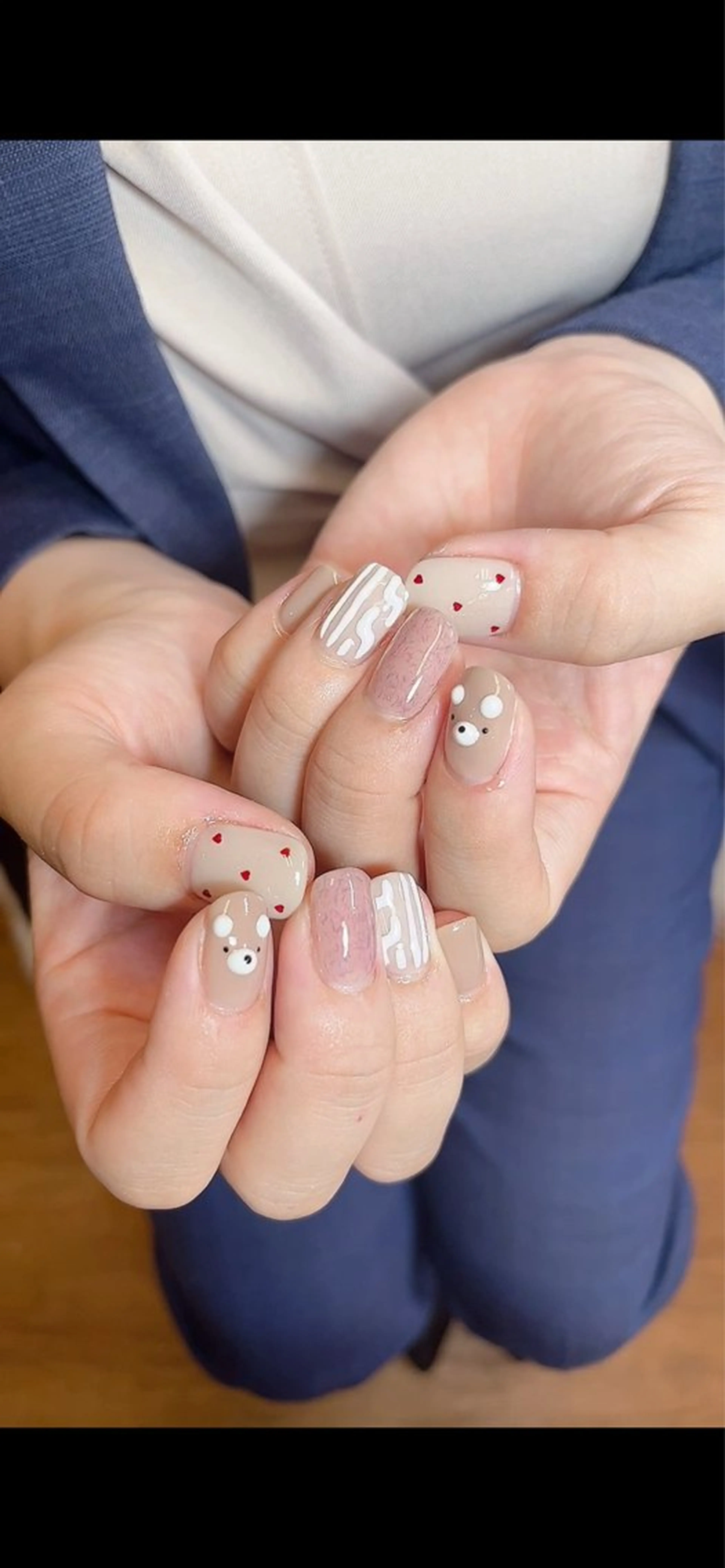 ネイル ハンドネイル LOVE NAIL 💕Sonoのネイルデザイン