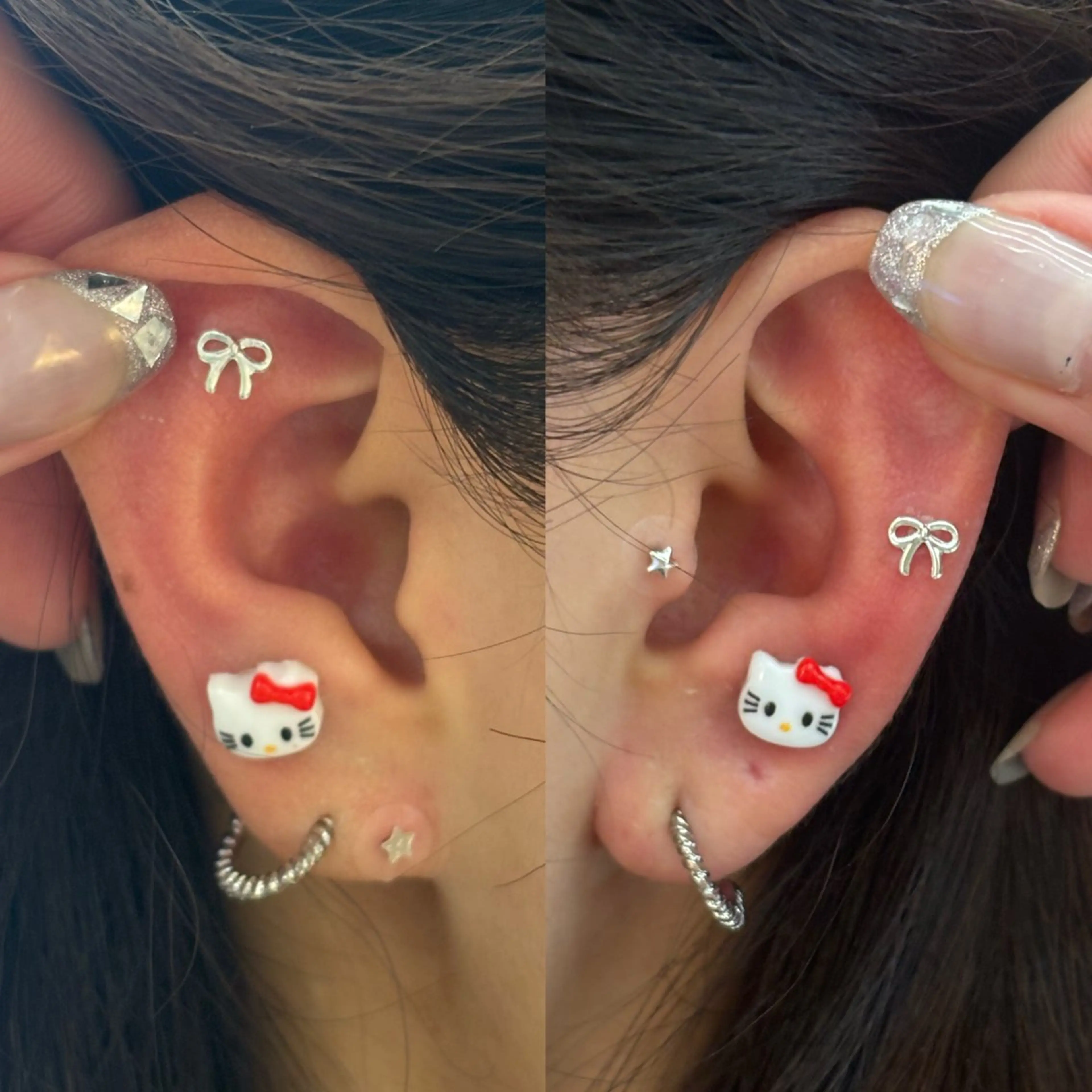 メンズ シールエクステ🎀 羽エクステ🌙しぇるのヘアスタイル