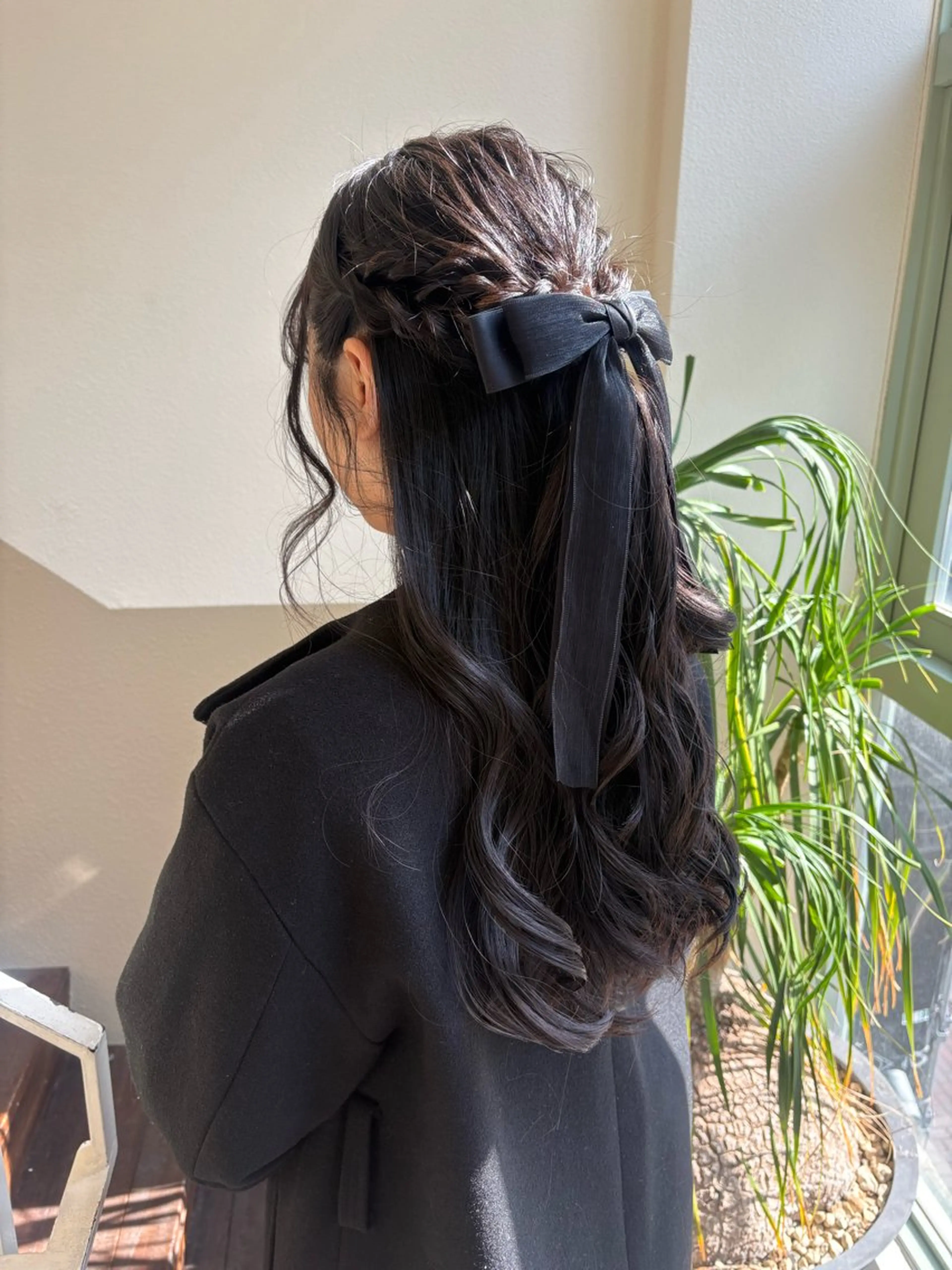 ヘアアレンジ 結婚式・ブライダル ツヤ感カラー✨/ 顔周りカット西川絢音のヘアスタイル