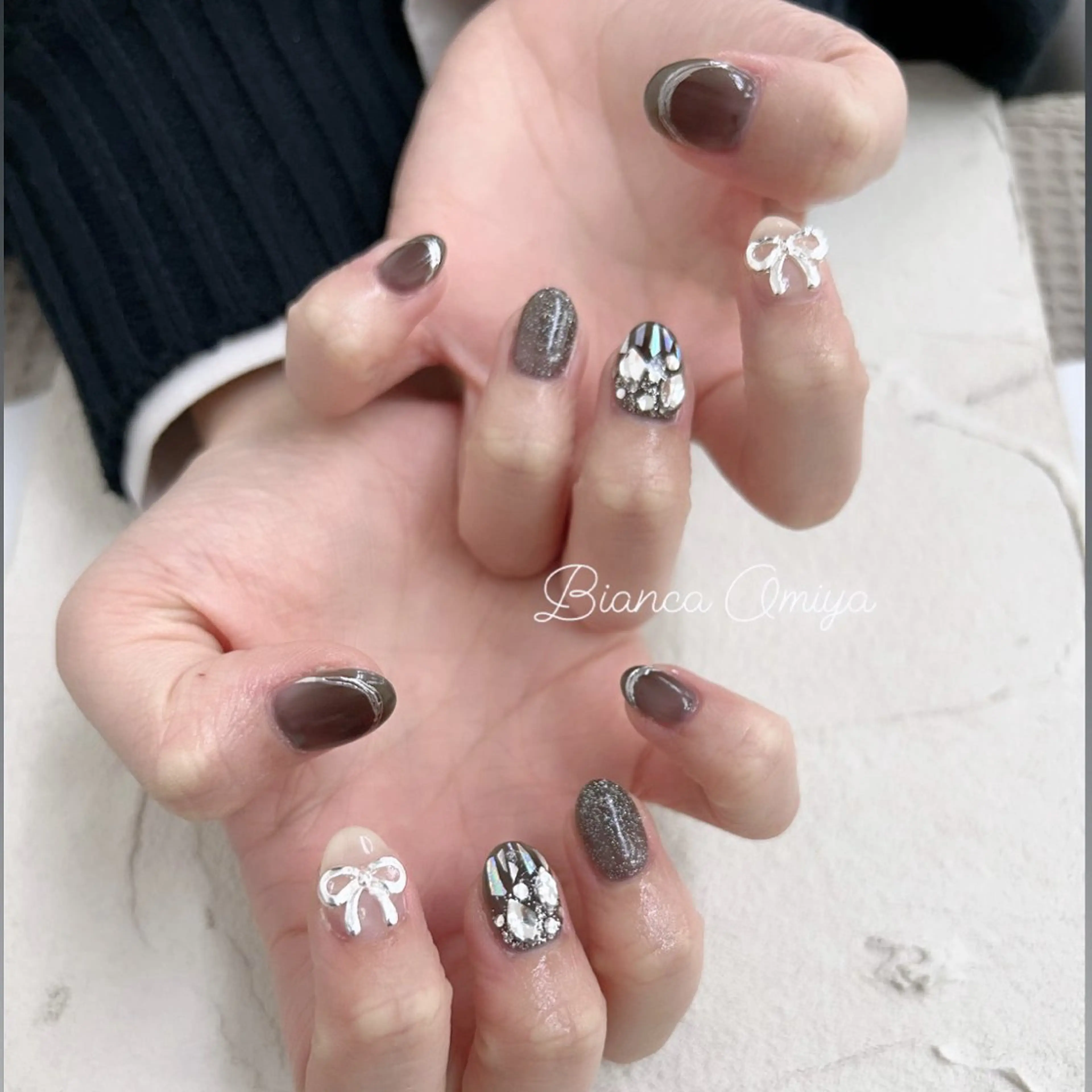 ネイル ハンドネイル Bianca川越❄ Yanoのネイルデザイン