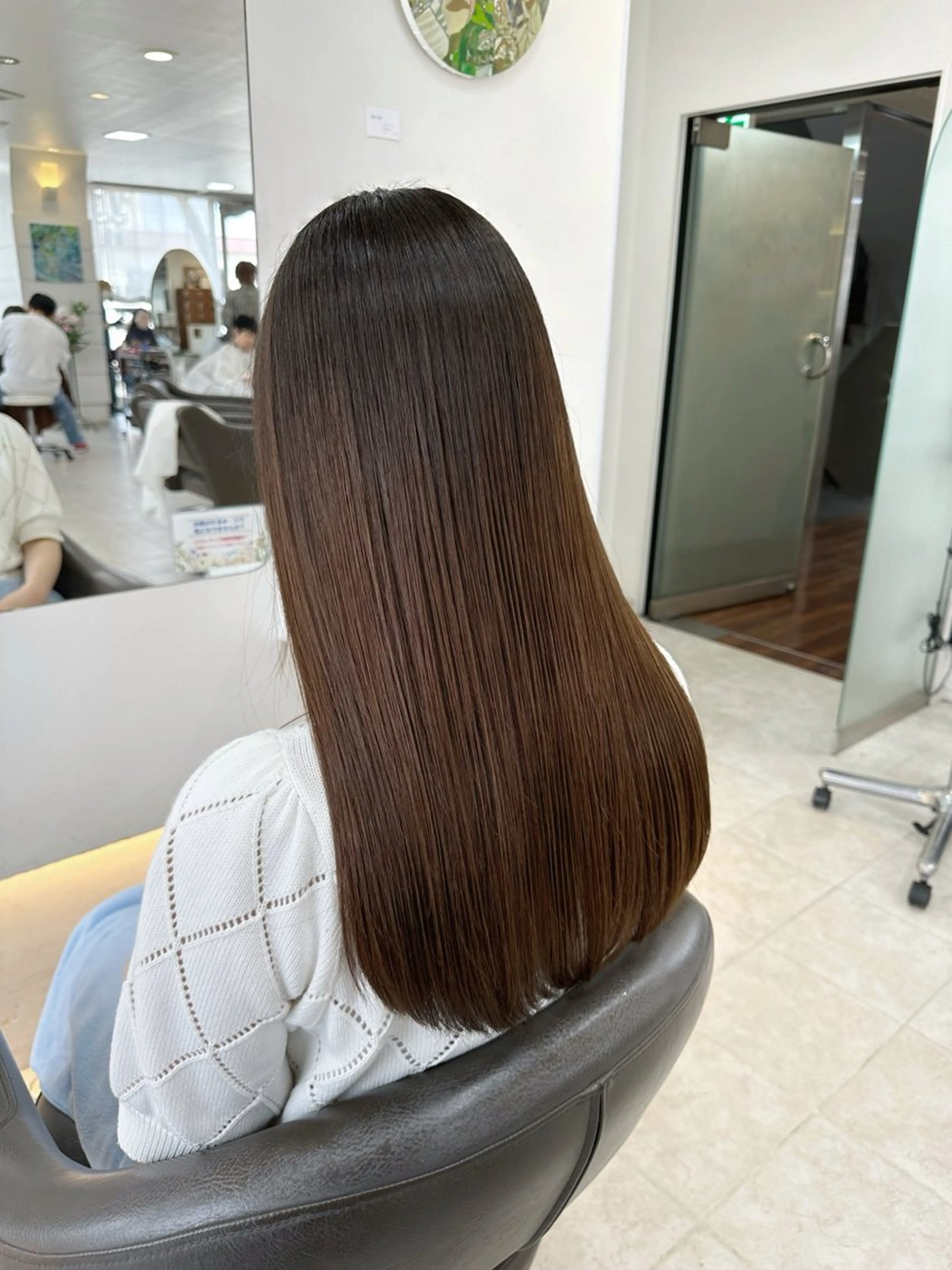 ロング カット トリートメント ハイトーン✨髪質 改善🫧/RYOのヘアスタイル