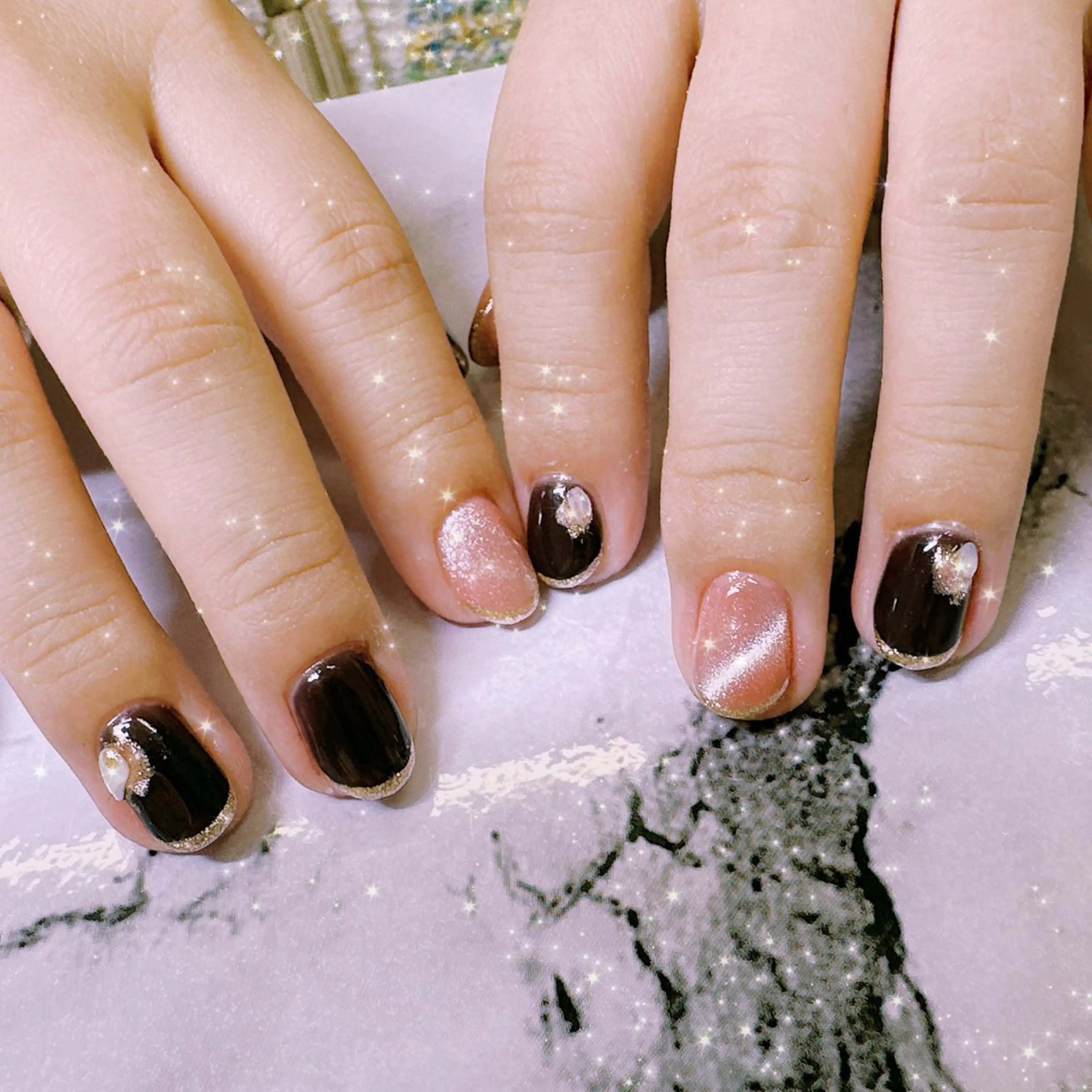 ネイル I_p4ce所属・I_p4ce 🍊あい🍊のネイルデザイン