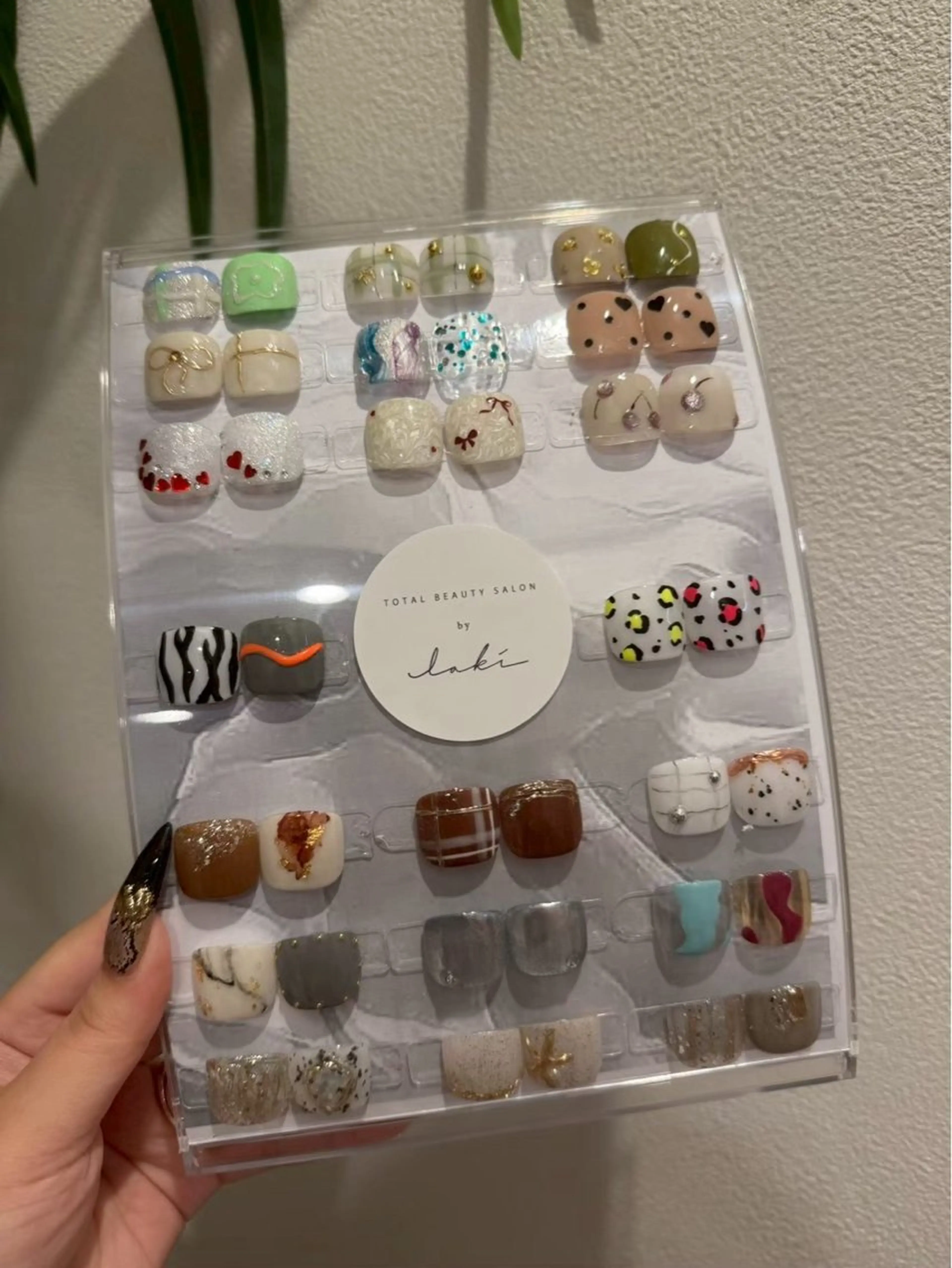 オフなし⭐️フット🩵キャンペーンネイルの写真