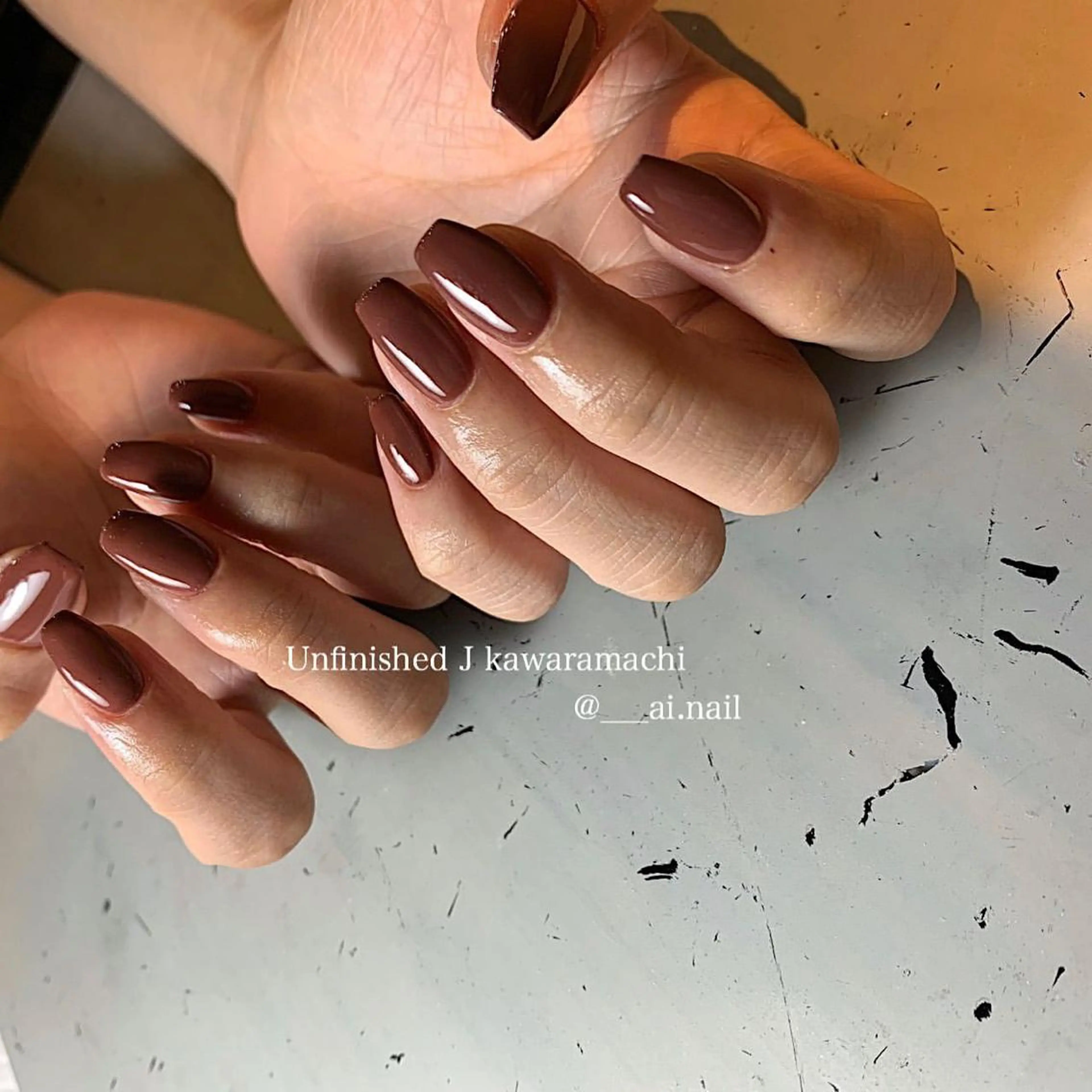 ネイル ハンドネイル 🍃伏見 / soL nail / aiのネイルデザイン