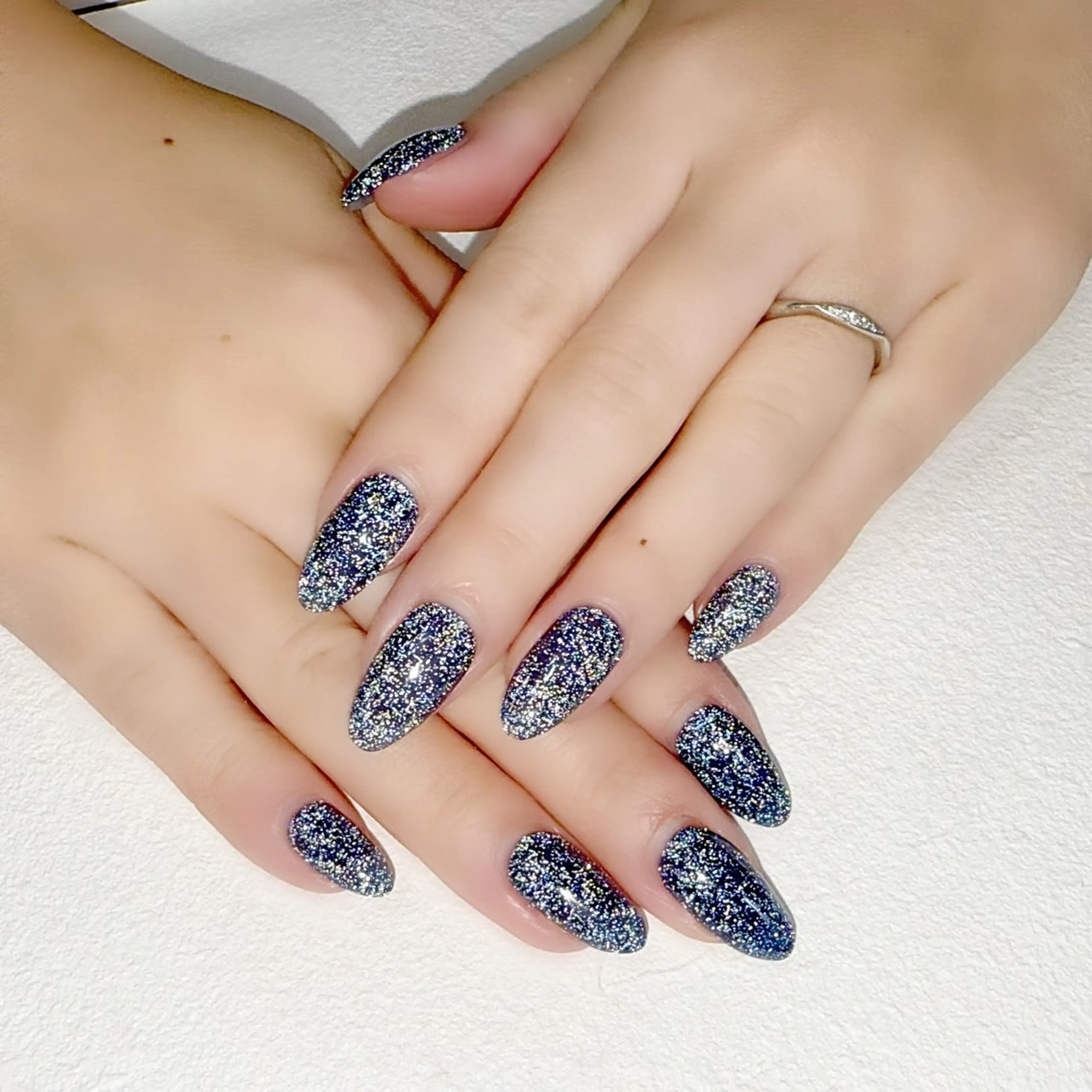 ネイル フラッシュネイル 冬ネイル rouse nail RISATOのネイルデザイン