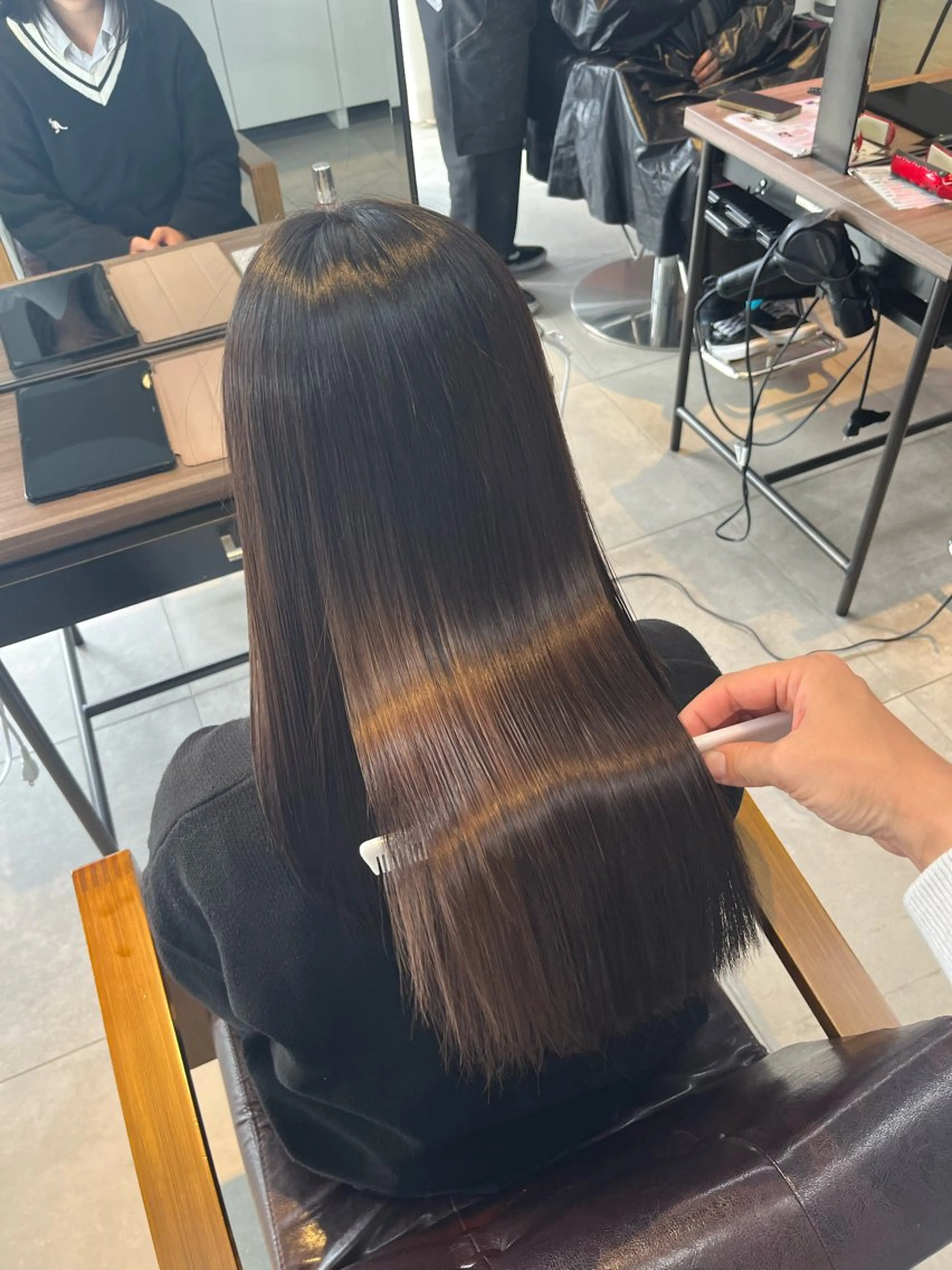 ロング 髪質改善 トリートメント トリートメント AKARI🌟ボブ/ ハイライト/似合わせのヘアスタイル