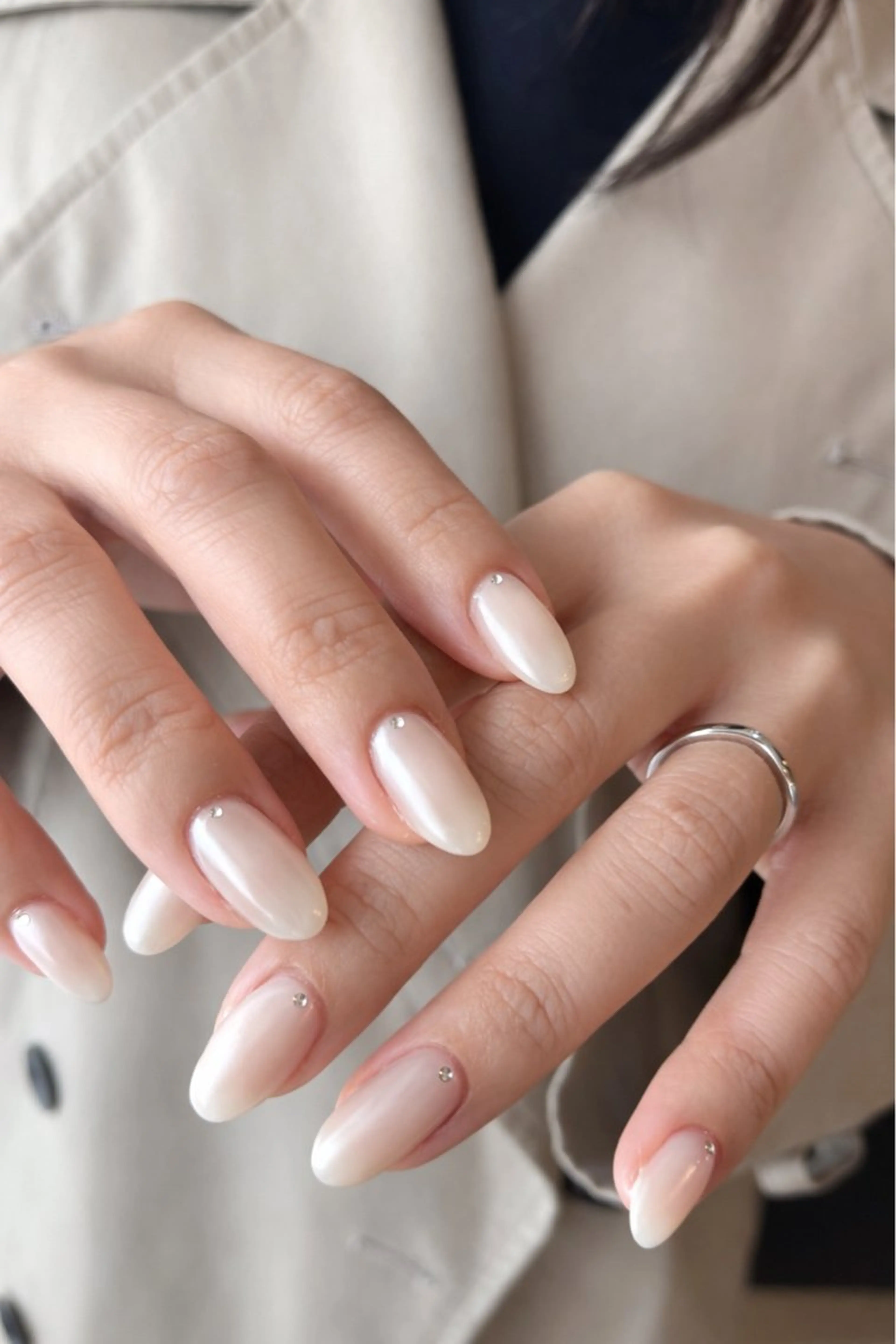 ネイル シンプルネイル ハンドネイル Elio所属・Elio 国泰寺のネイルデザイン
