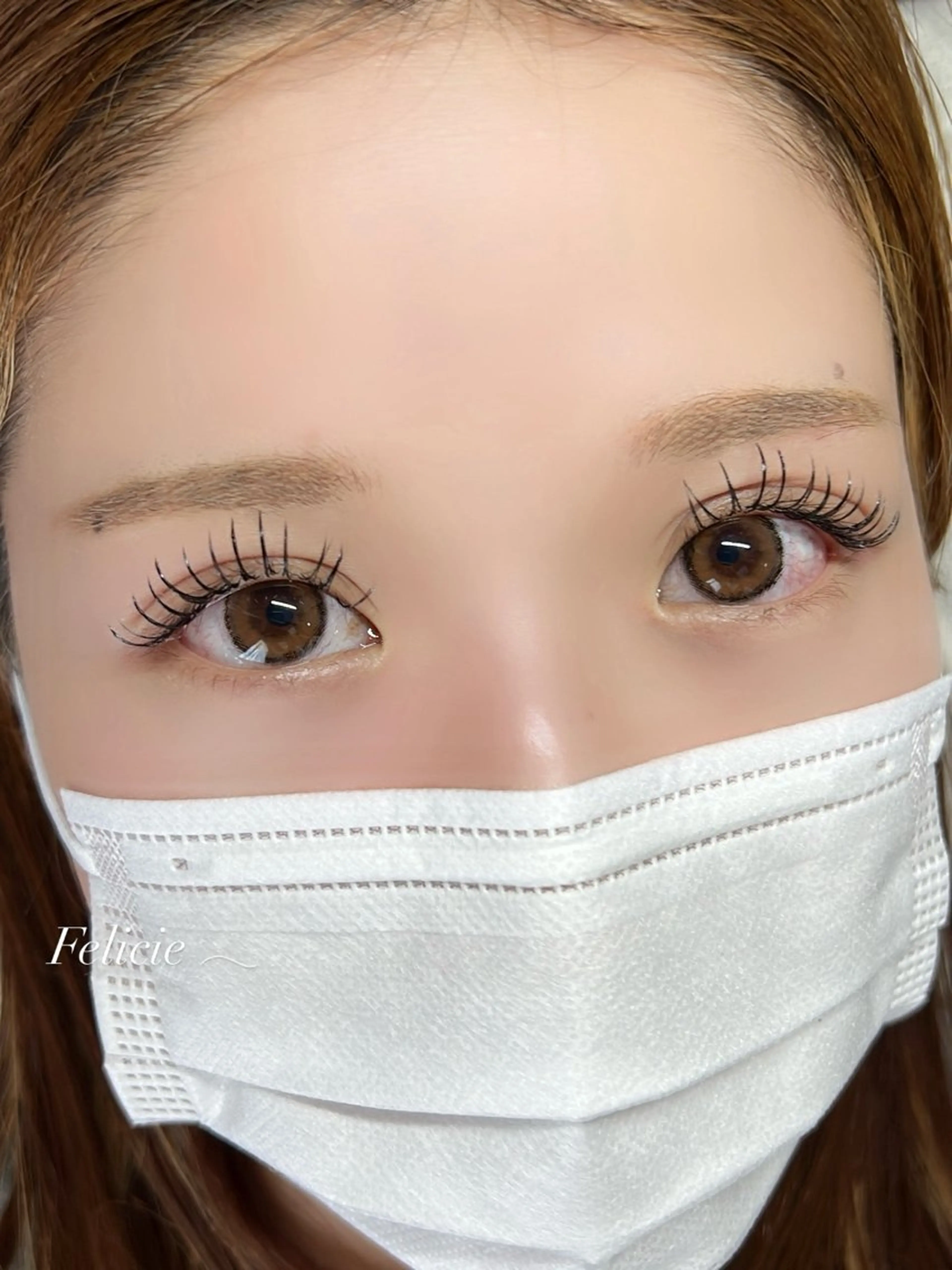 マツエク・マツパ バインドロック パリジェンヌラッシュリフト 一重×まつ毛パーマ マツエク Felicie＊ Sayakaのマツエク・マツパデザイン