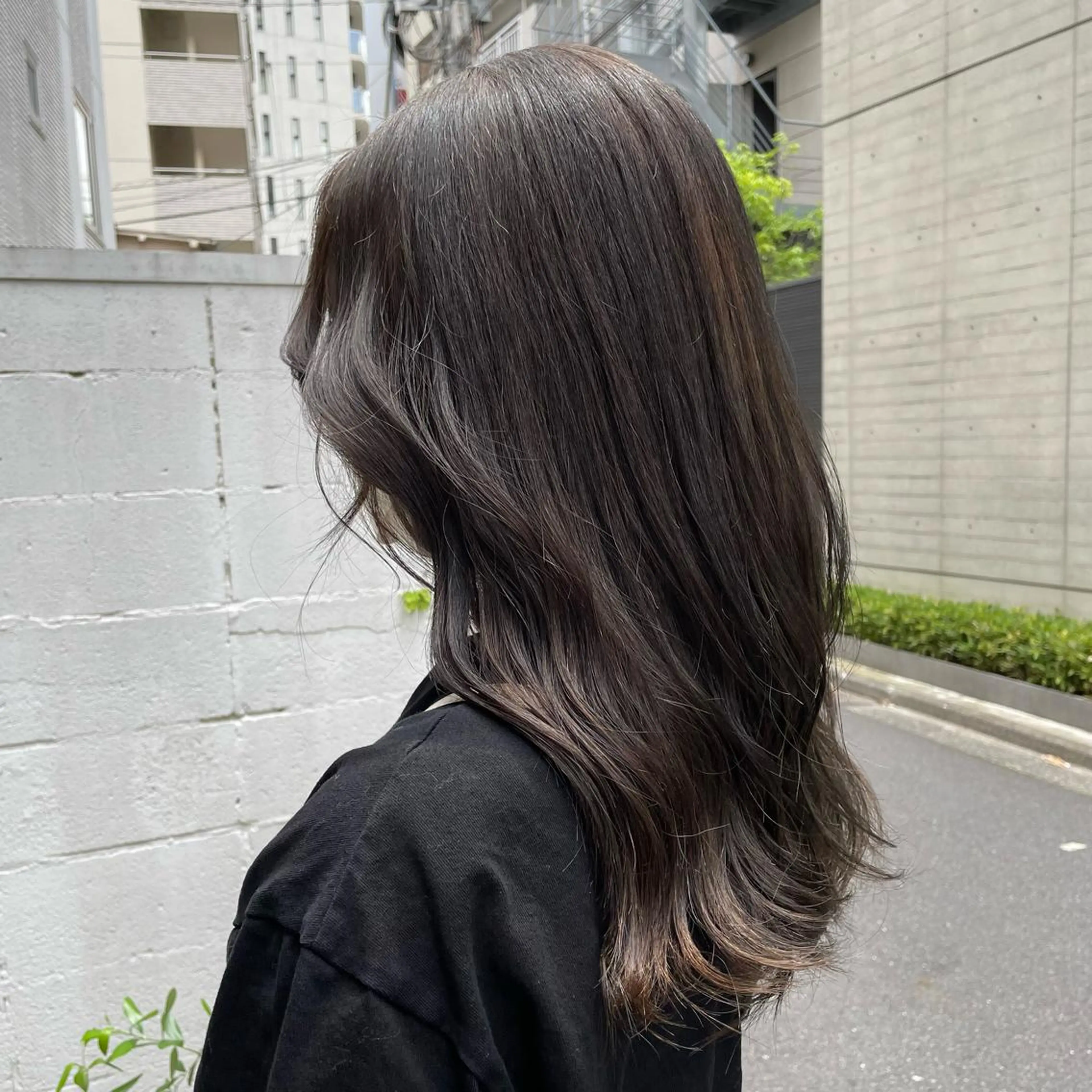 ロング カラー 透明感カラー グレージュ ツヤ美髪💐 髪質改善/高山愛来のヘアスタイル