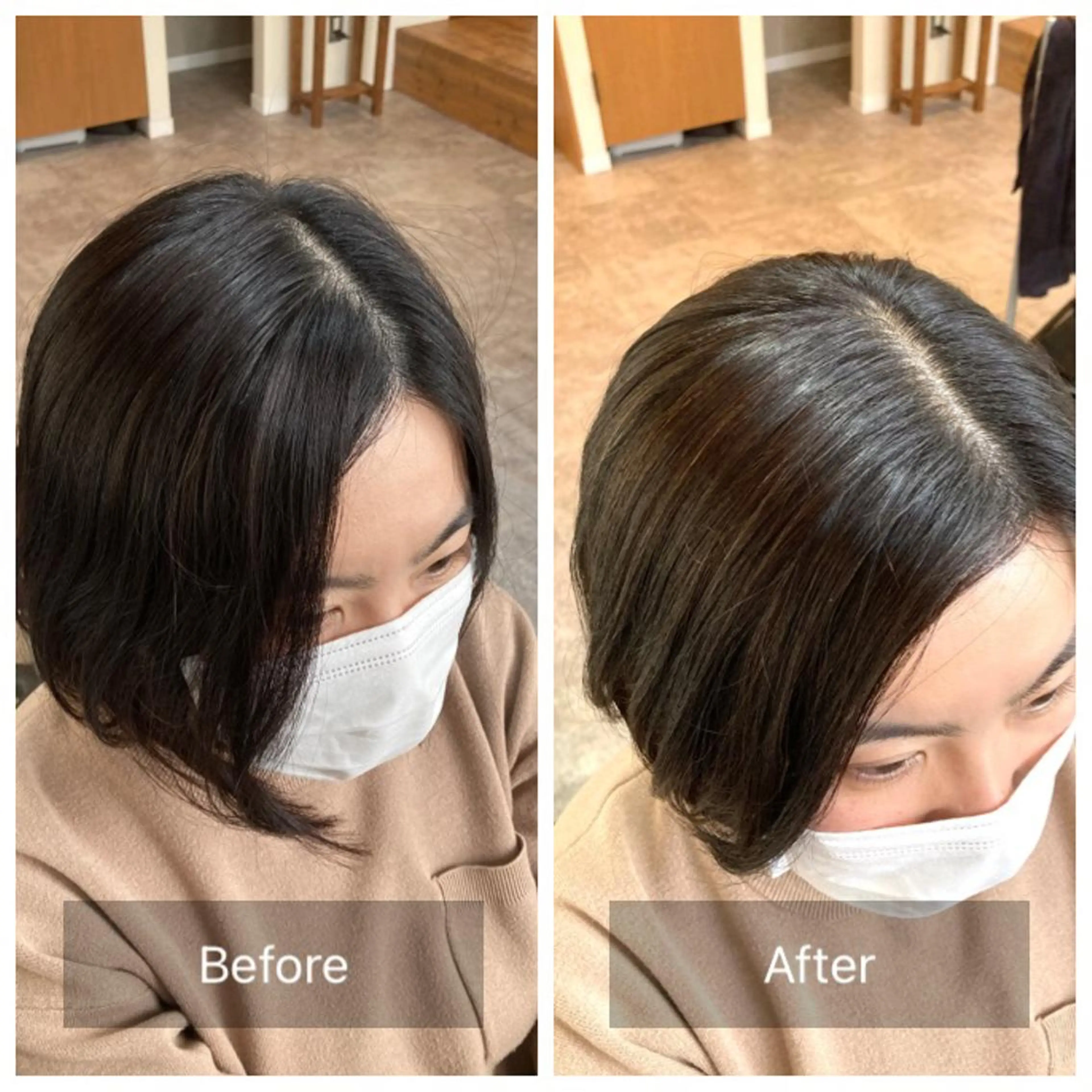 ショート ボブレイヤー ボブ ハイライト レイヤーカット [& as]高橋 一道のその他イメージ