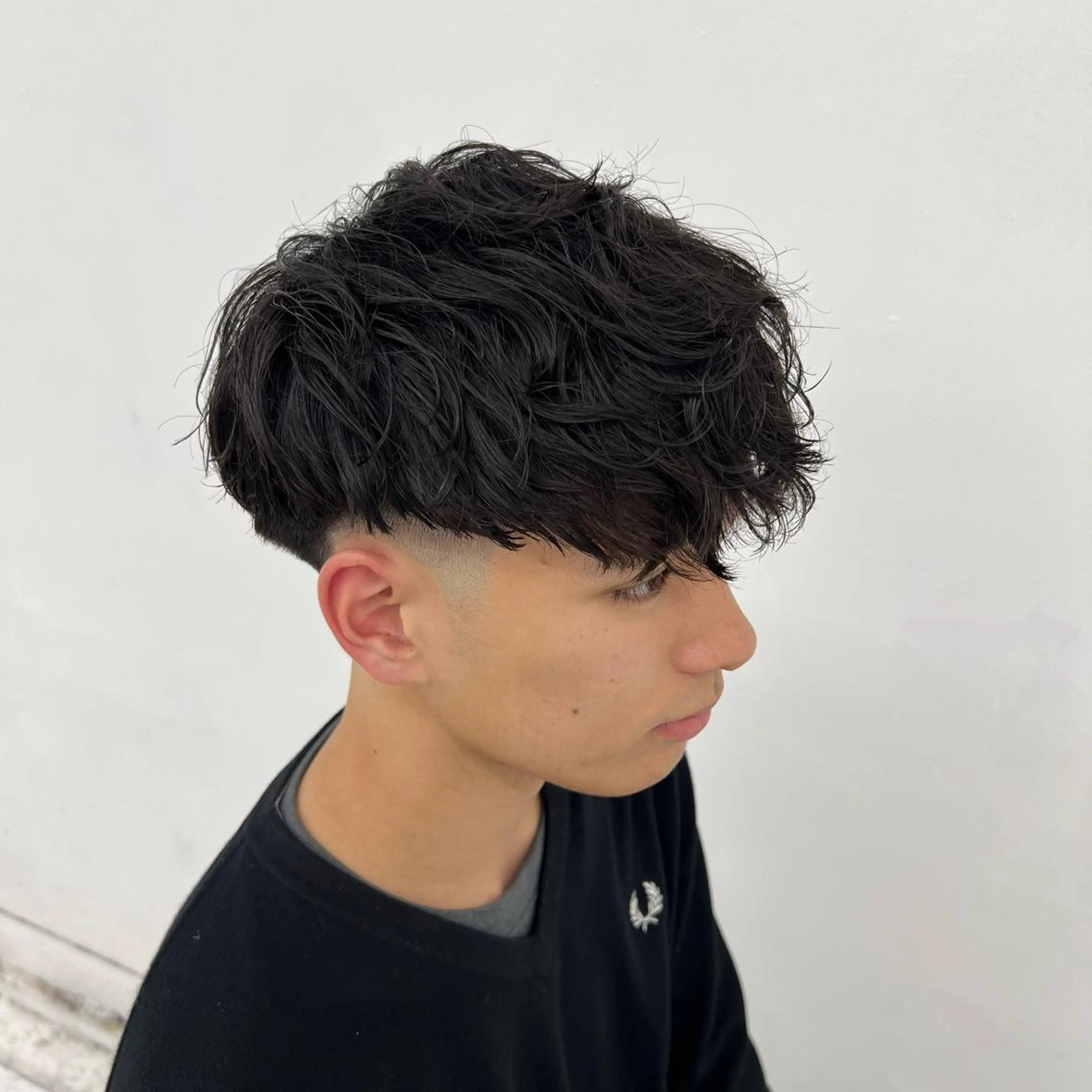 ショート パーマ 豊崎 佑輔のヘアスタイル