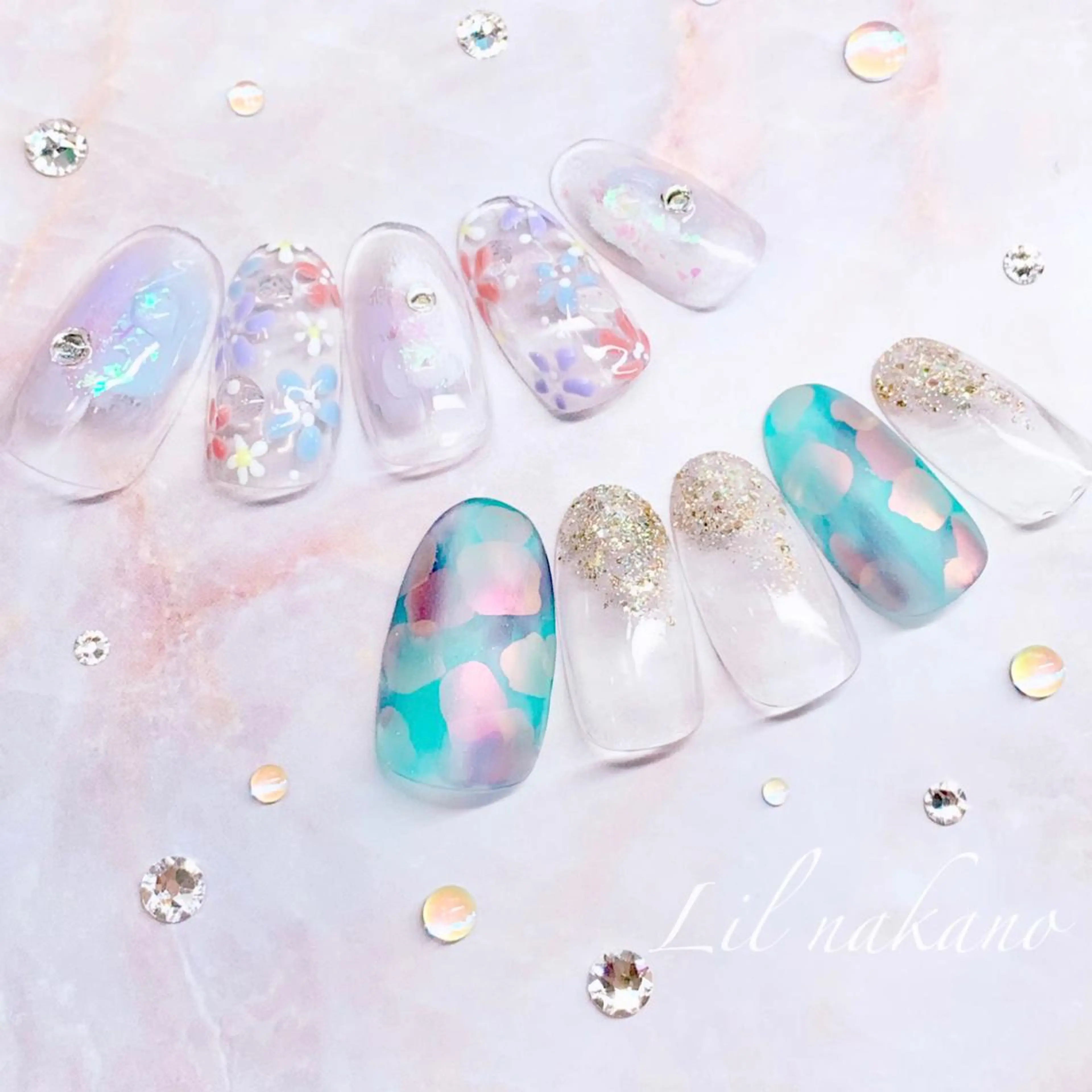 ネイル ハンドネイル Lil nakano ネイルサロンのネイルデザイン
