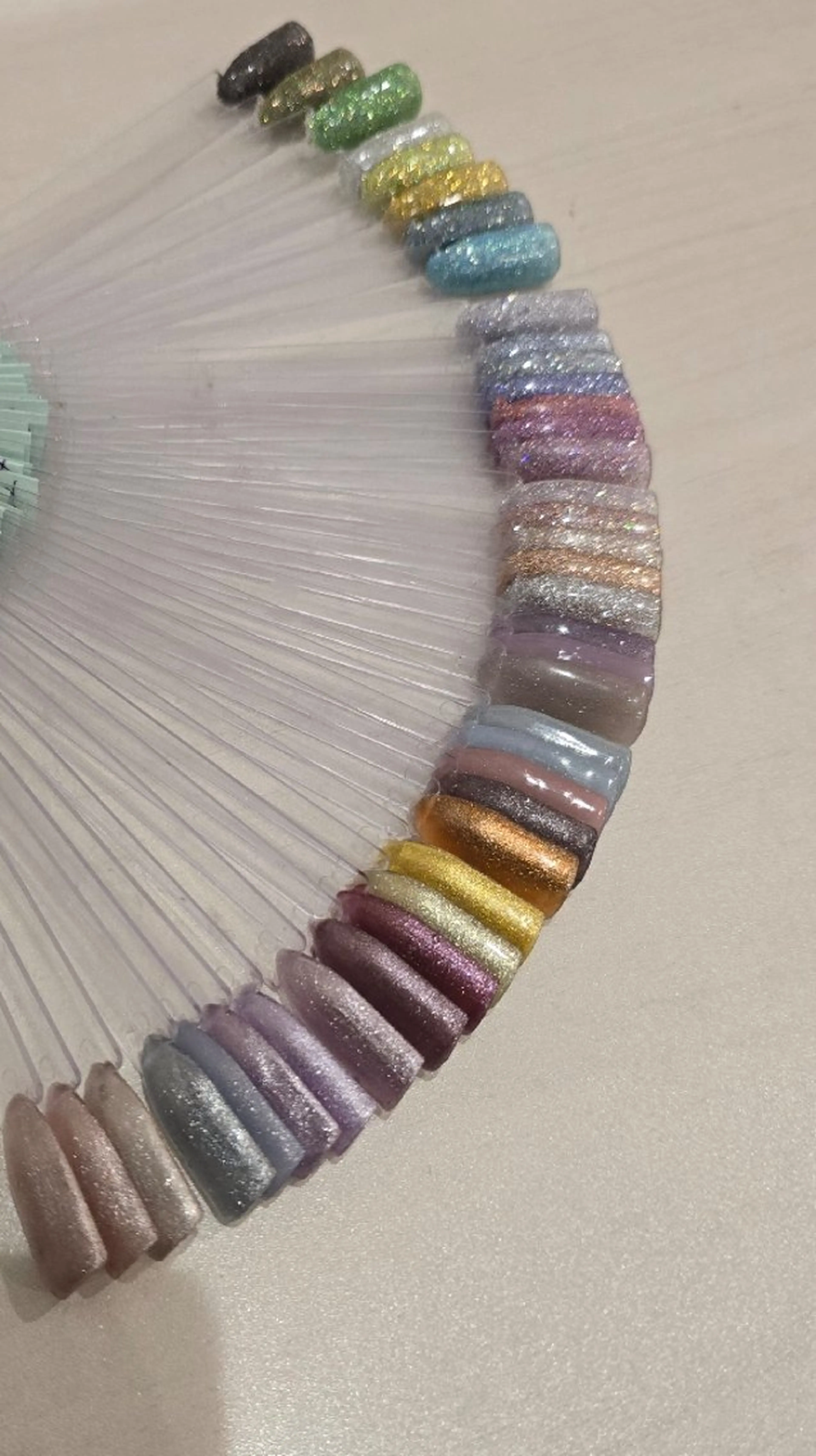 マグネットorフラッシュワンカラーフットネイル【オフ無】の写真