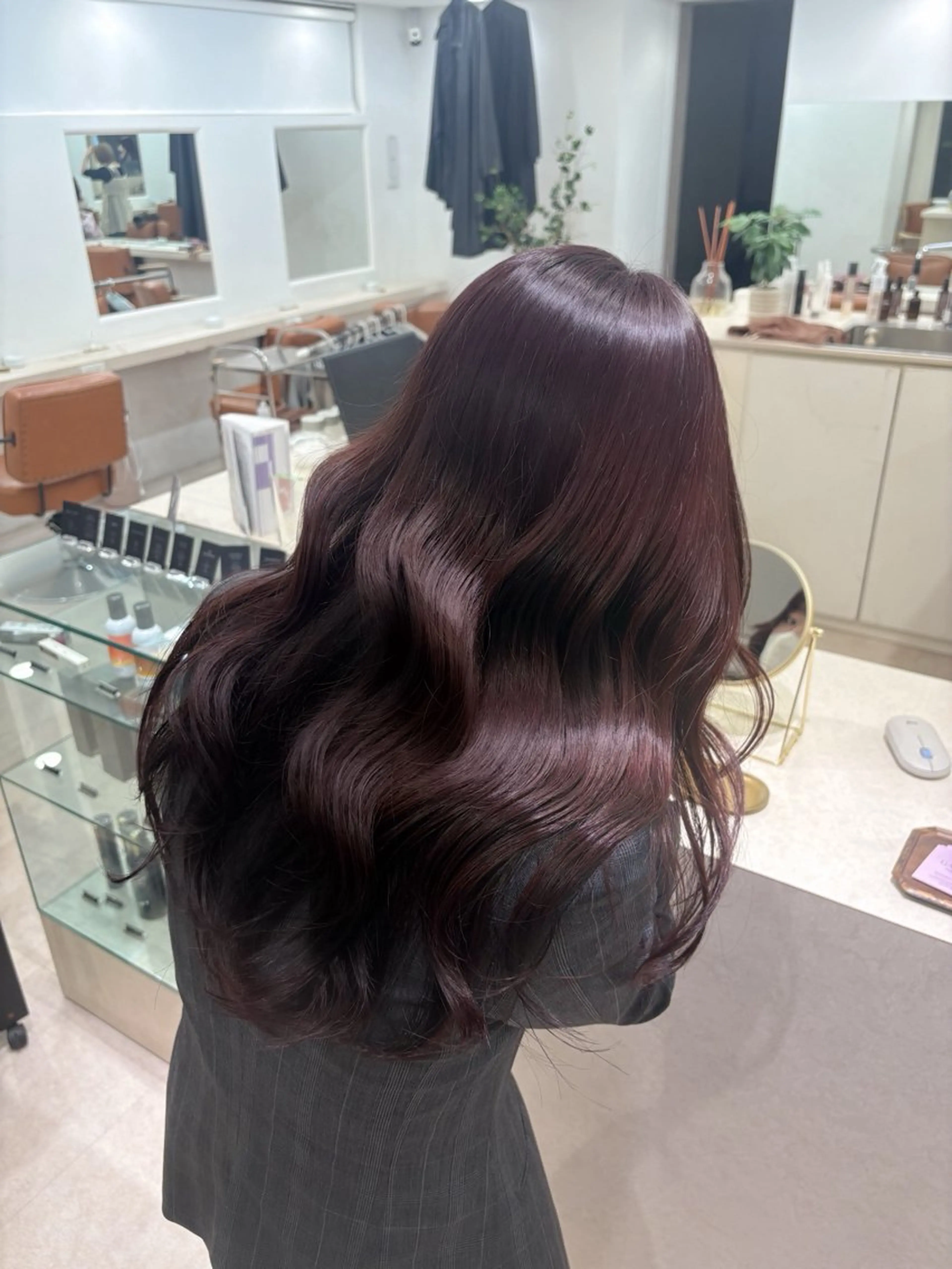 ロング カラー ヘアカラー トリートメント 🎀りこ/ 透明感カラー🫧🎀のヘアスタイル