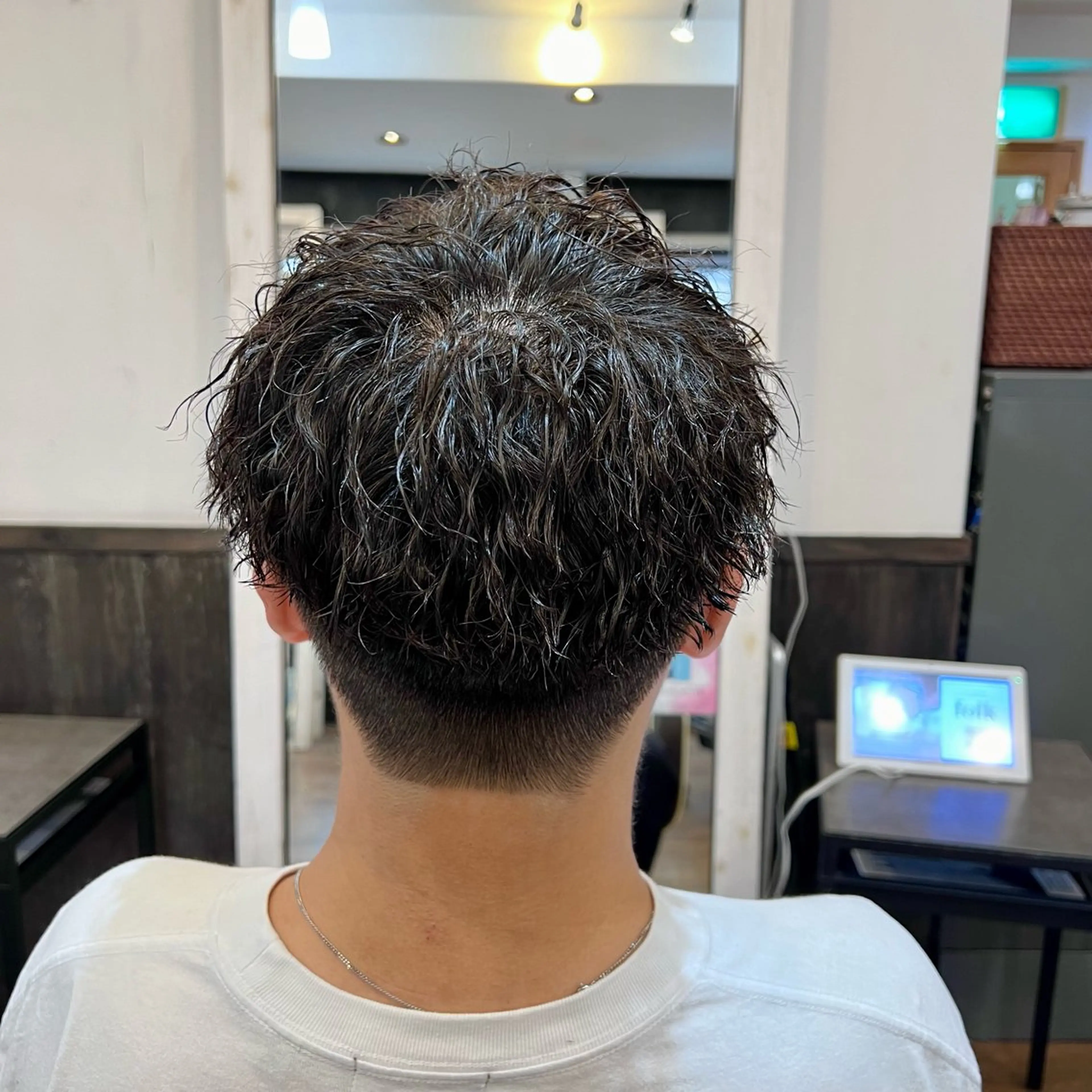 パーマ メンズ カット パーマ アグヘアーシータ所属・🤩メンズカット/ パーマ山本🤩のヘアスタイル