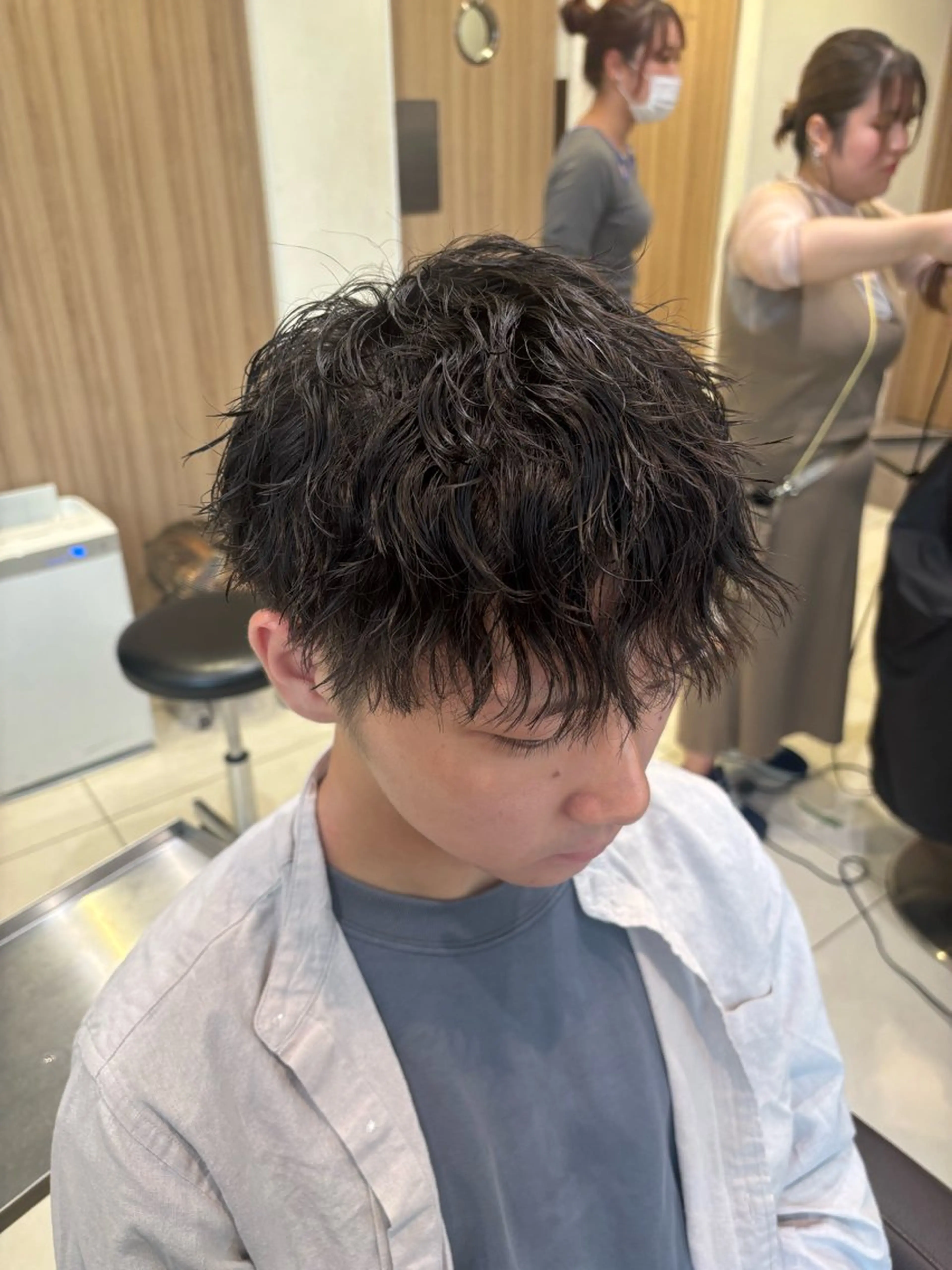 パーマ メンズ メンズパーマ ツイストスパイラルパーマ スパイラルパーマ 波巻き･カルマ パーマ特化/aoiのヘアスタイル