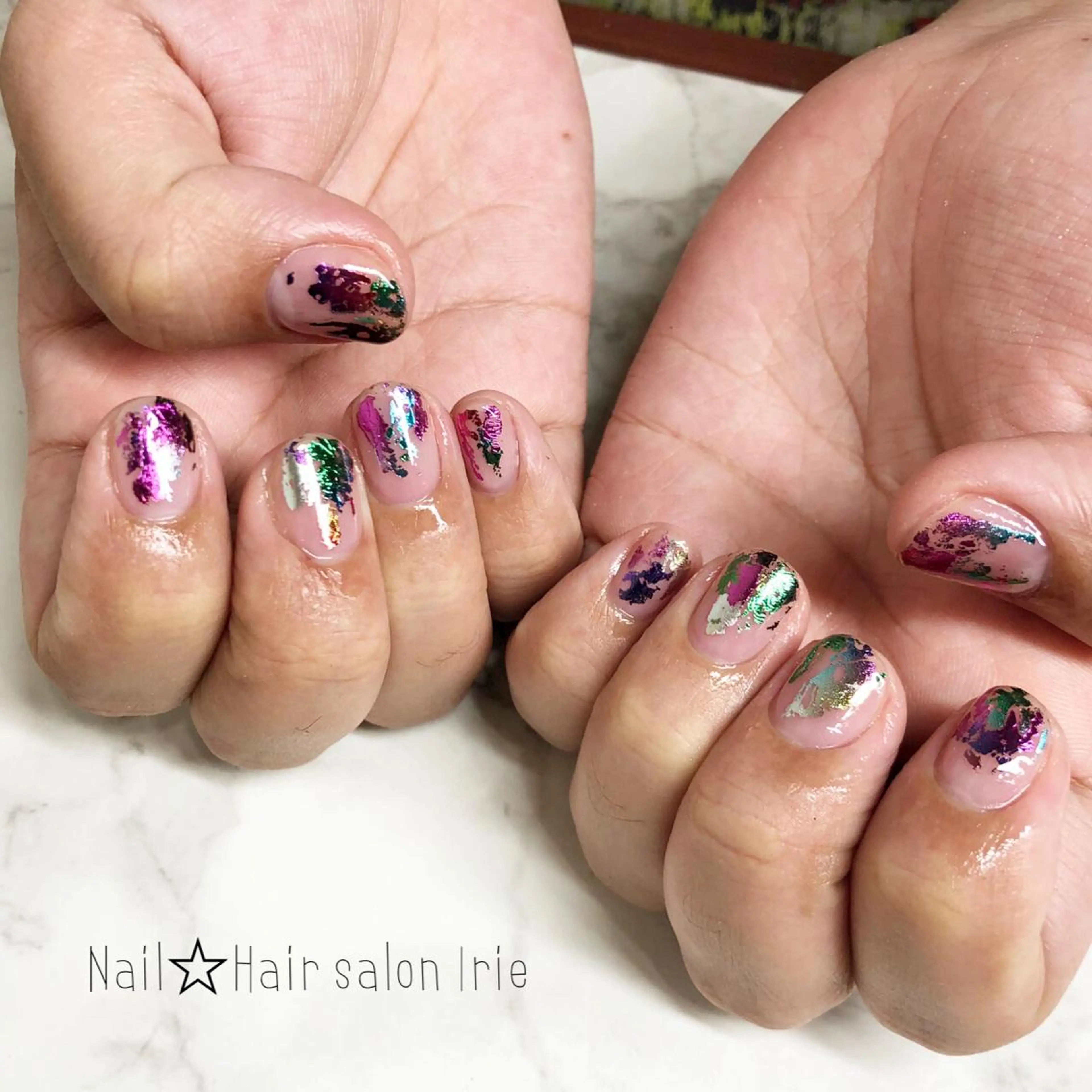 ネイル Hair salon Irie所属・與儀 知佳のネイルデザイン