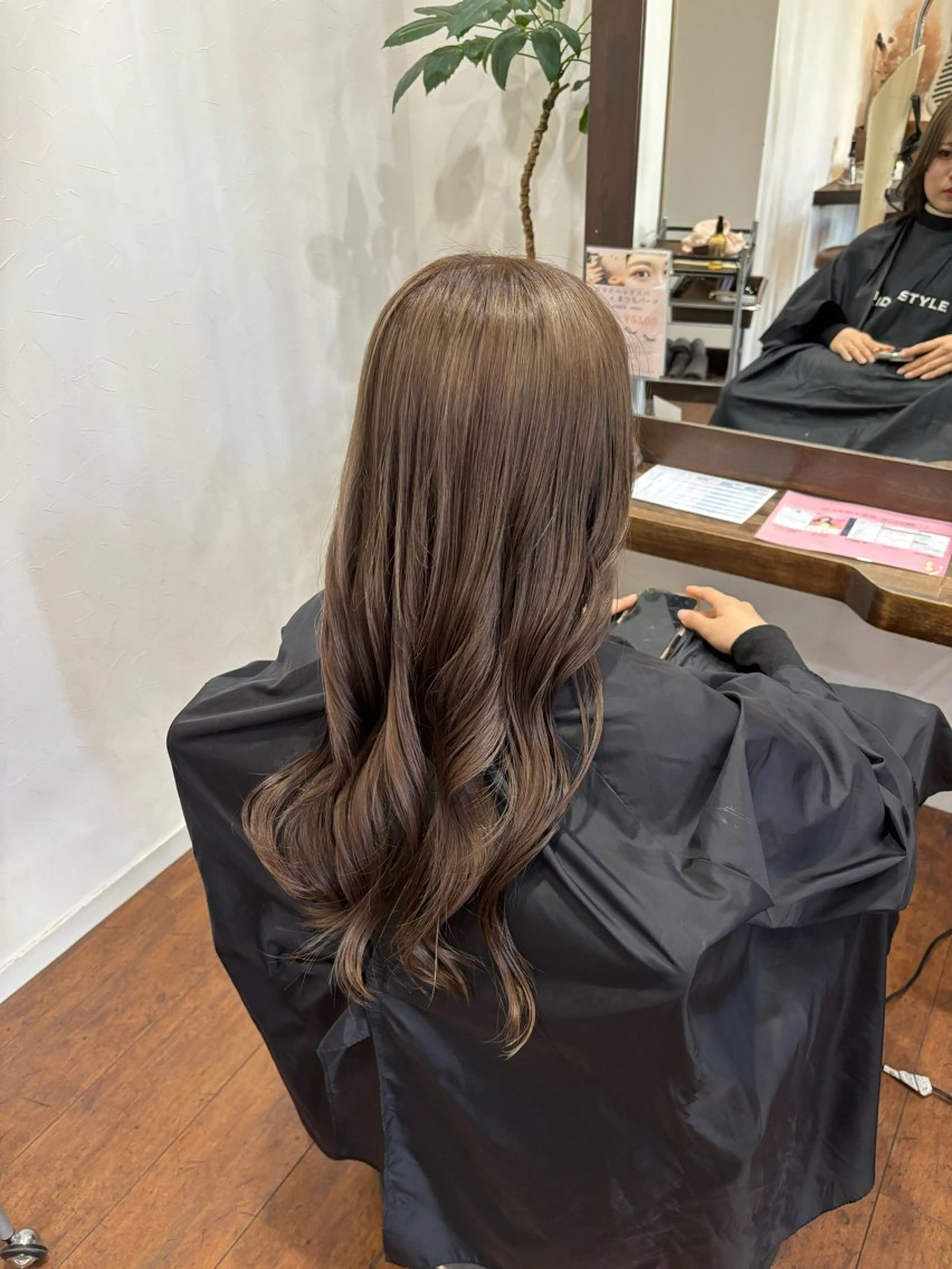 ロング 天野 妃菜のヘアスタイル