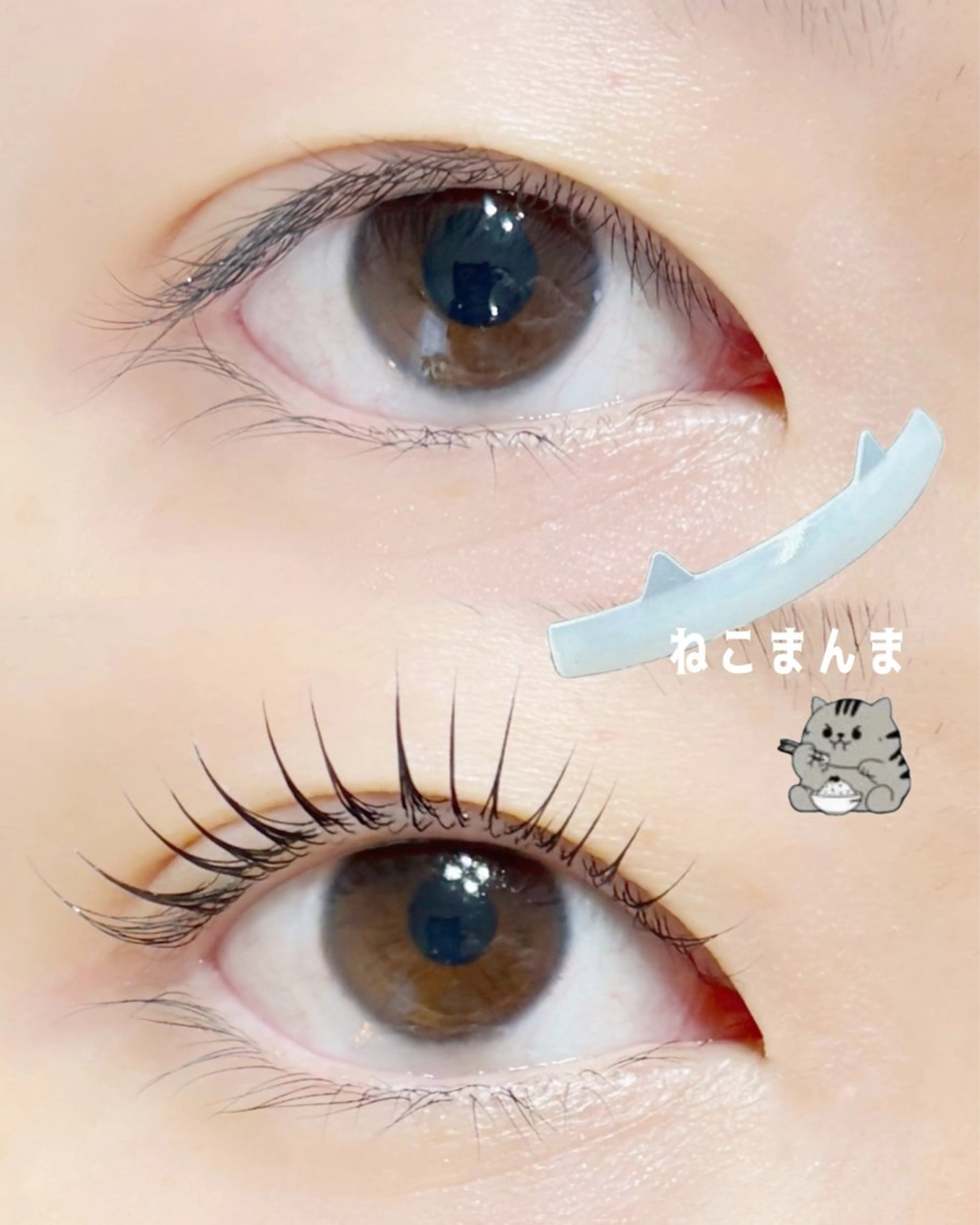 マツエク・マツパ まつげパーマ 一重×まつ毛パーマ マツパ charm所属・charm 【📍大名】のマツエク・マツパデザイン