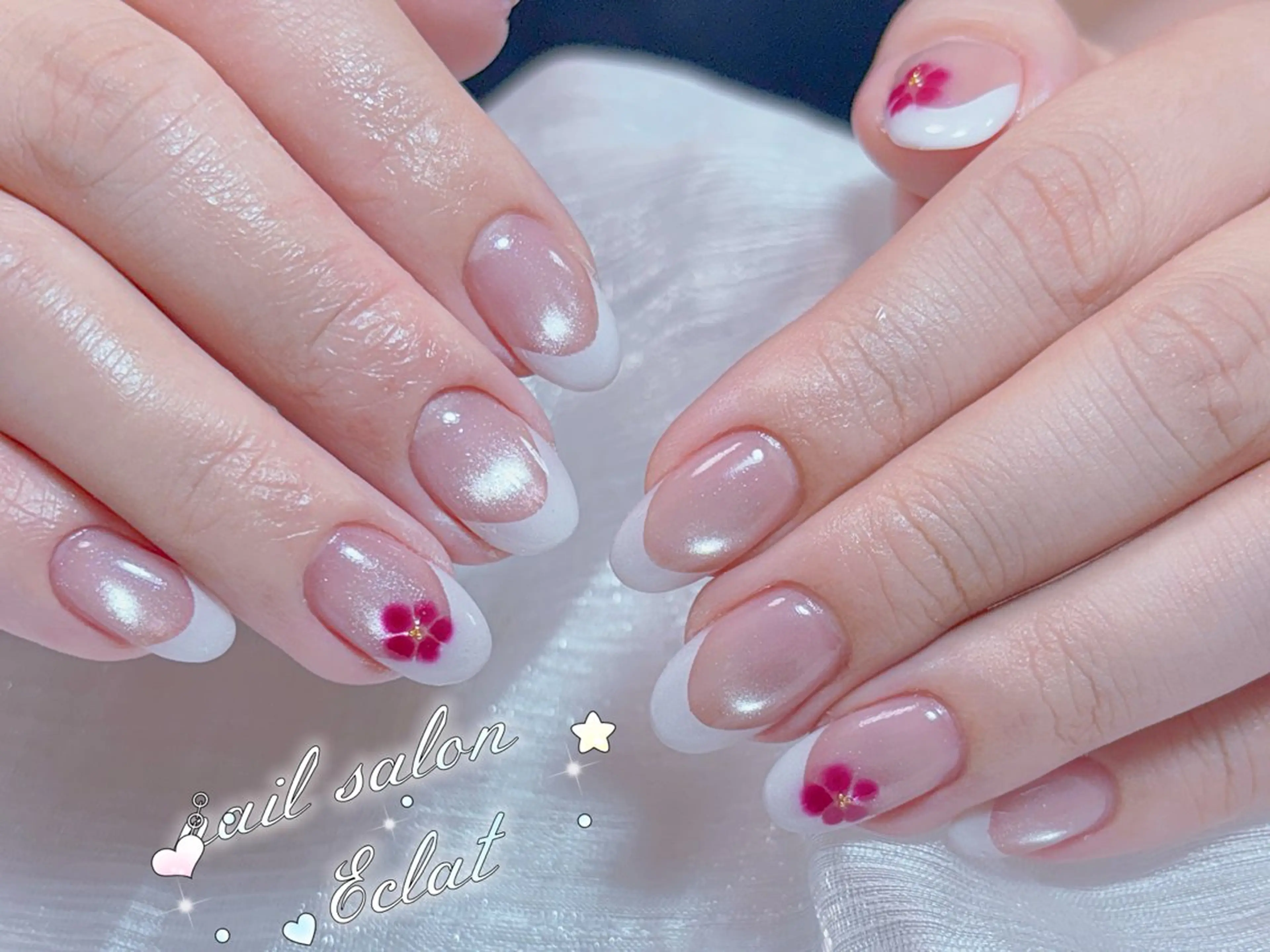 ネイル ネイルサロンエクラ 🫧Shizukaのネイルデザイン