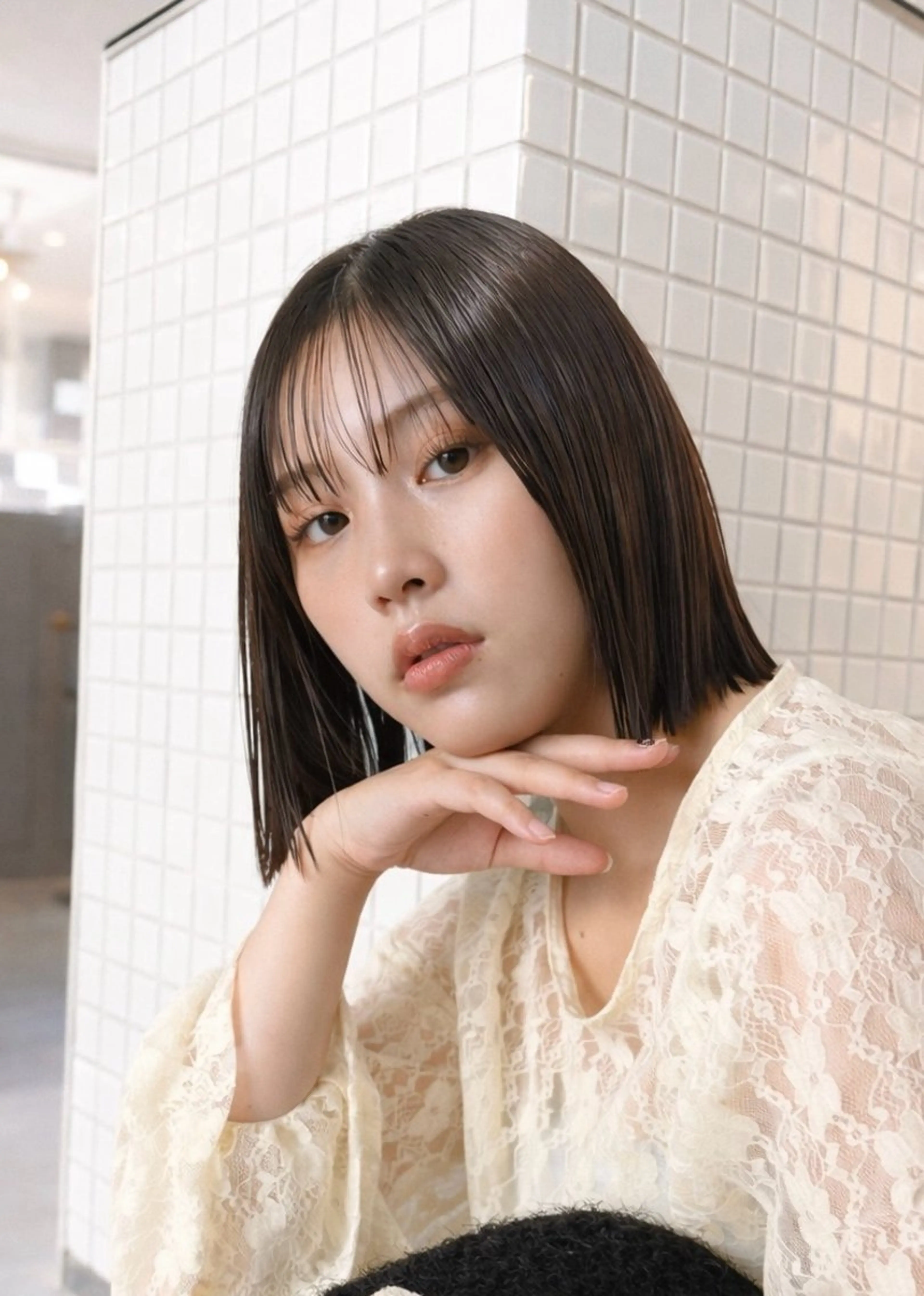 ミディアム sand clear所属・似合わせno.1 💎ボブ特化まなかのヘアスタイル