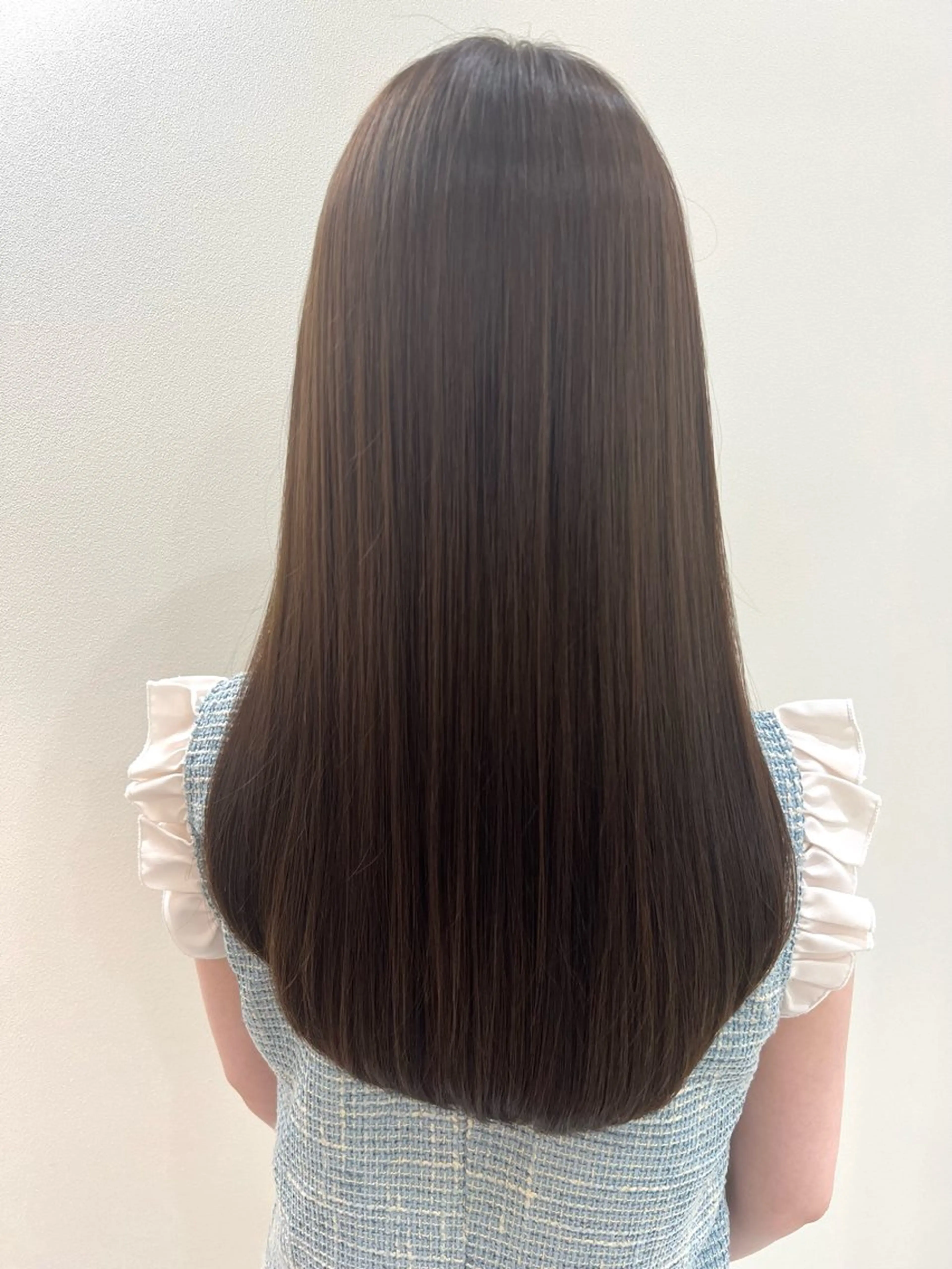 セミロング カラー イルミナカラー スターダスト カット ヘアカラー トリートメント 【代表】田川 祐也のヘアスタイル