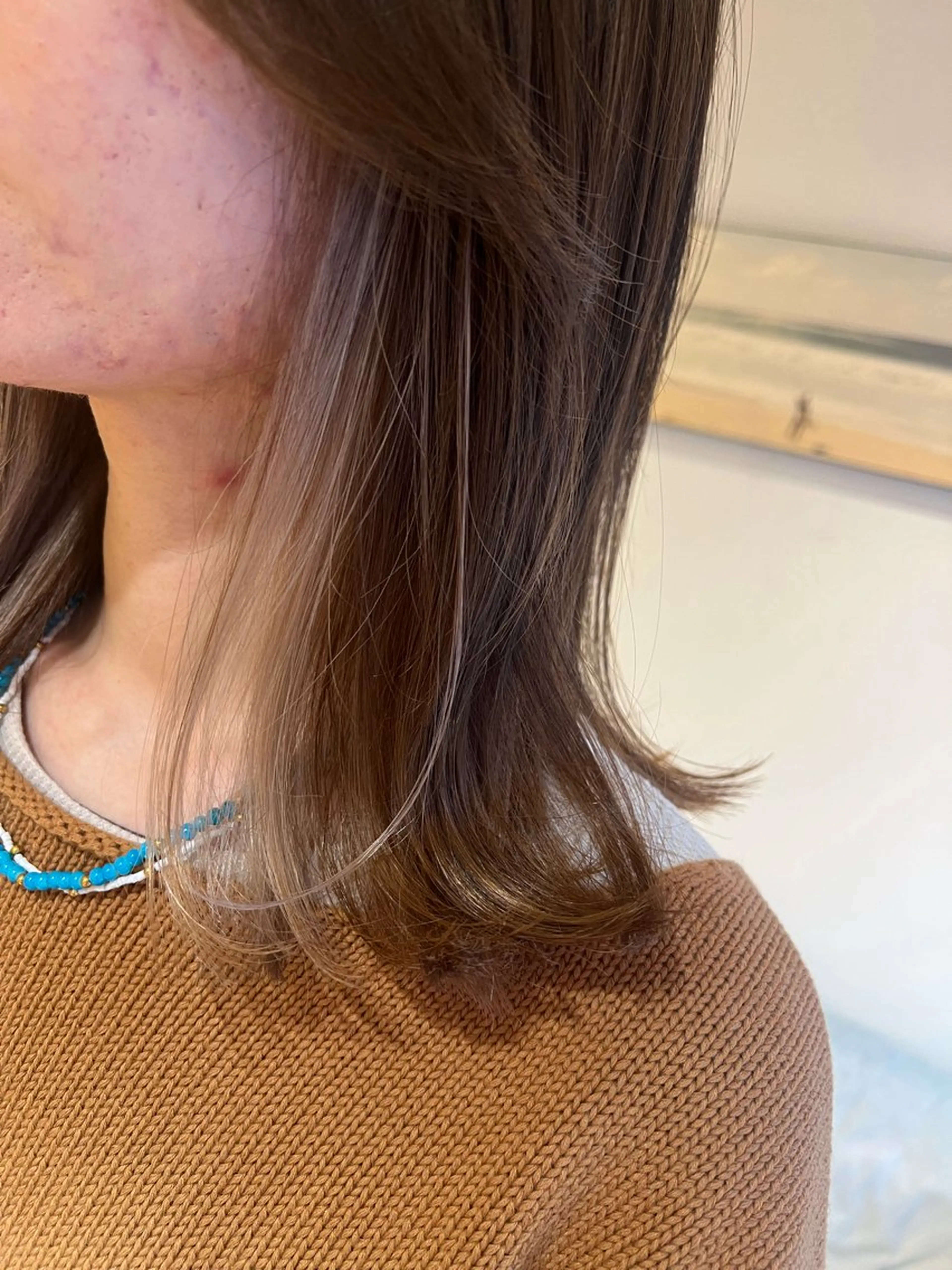 ミディアム 渋谷ハイトーン/ デザインカラー阿部のヘアスタイル