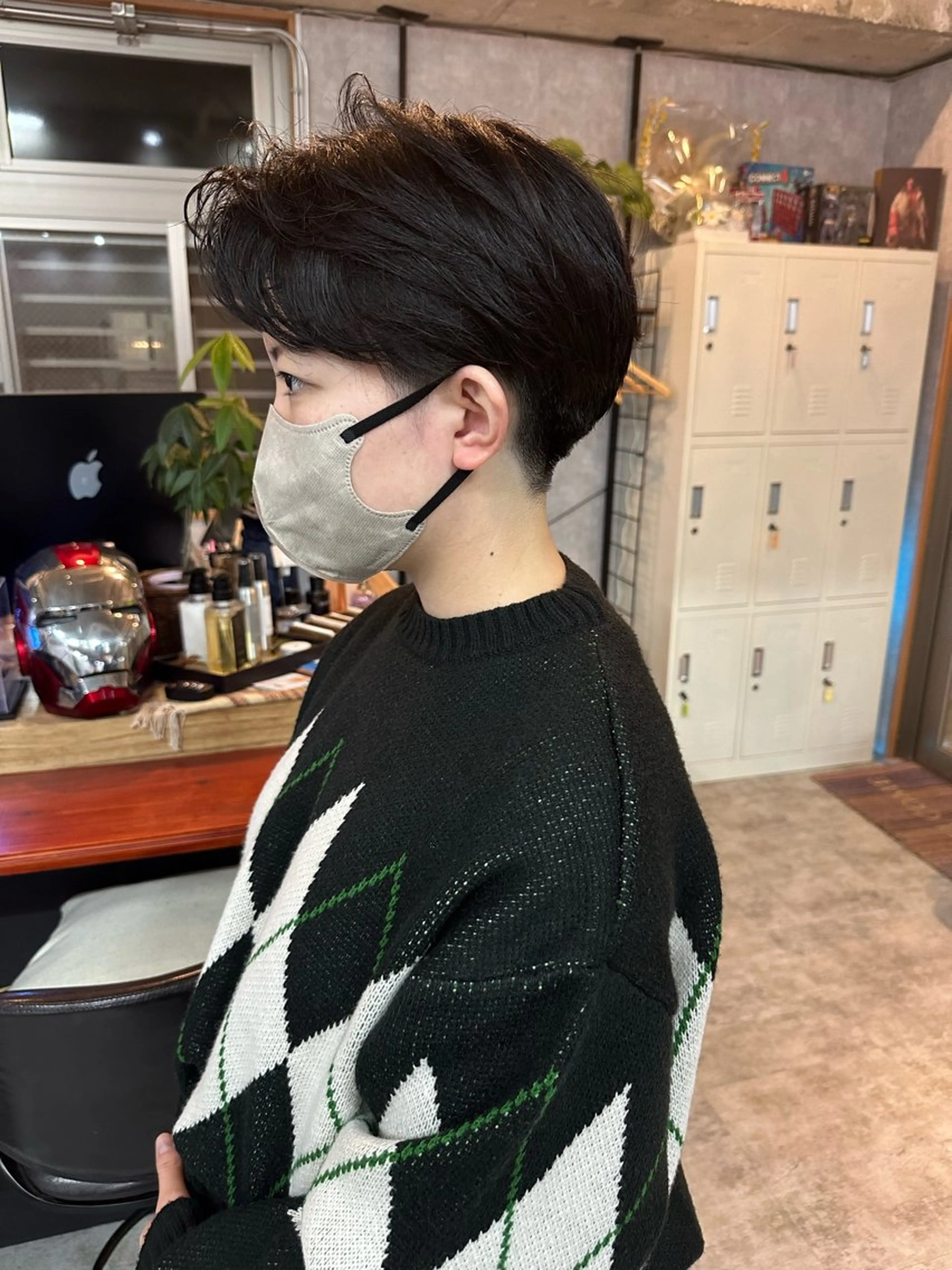 ショート 切りっぱなしボブ ショートボブ ハンサムショート 丸みショート ボブ カット パーマ トリートメント C’LD hair  produce /シールドヘア所属・モテ髪/ボブ/ショー ト/アダチフウトのヘアスタイル