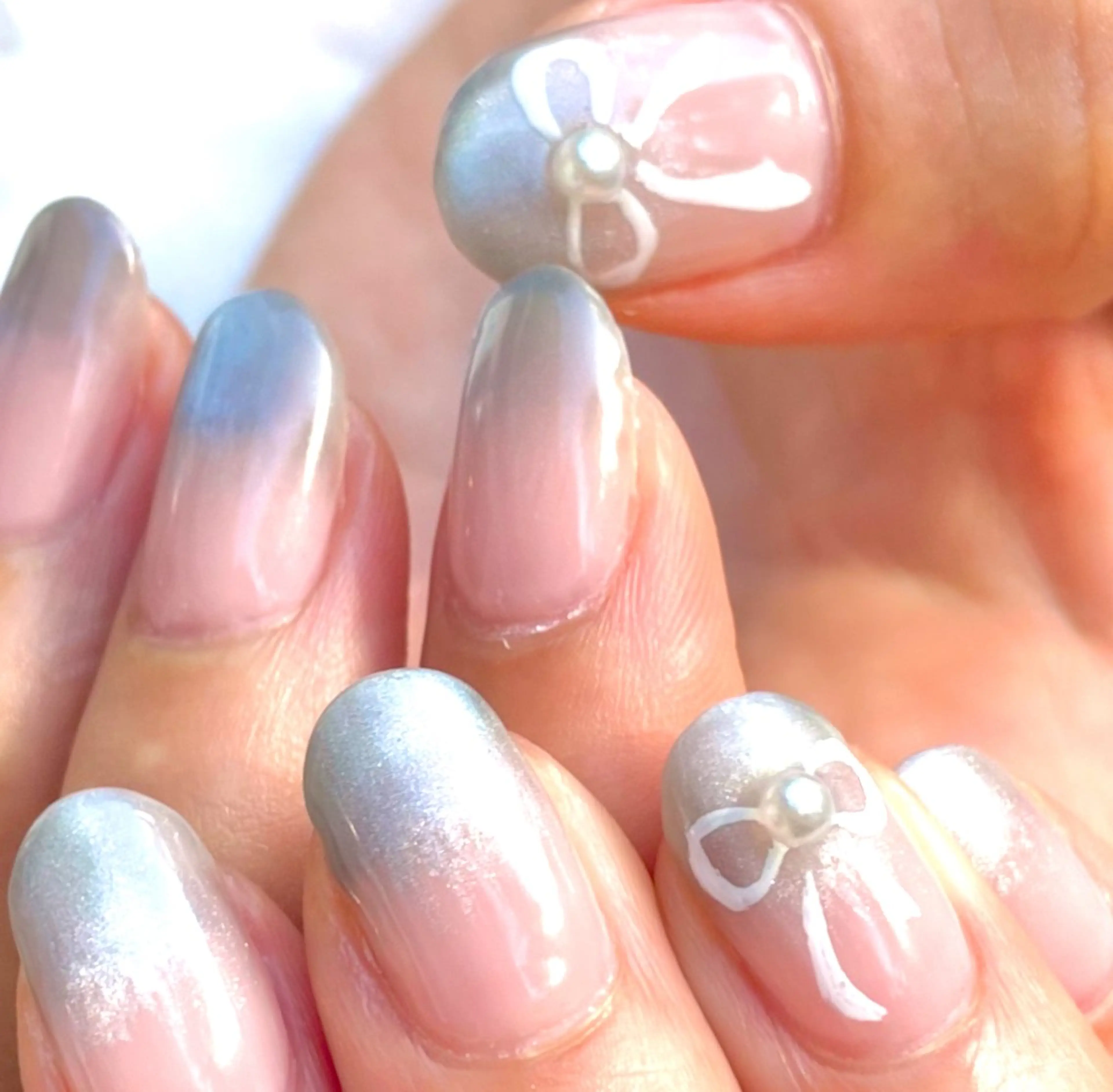 ネイル アートネイル フラワーネイル フットネイル フレンチネイル グラデーション Seemly 千田町店所属・フラワーパラジェル 🌸シームリーエミのネイルデザイン