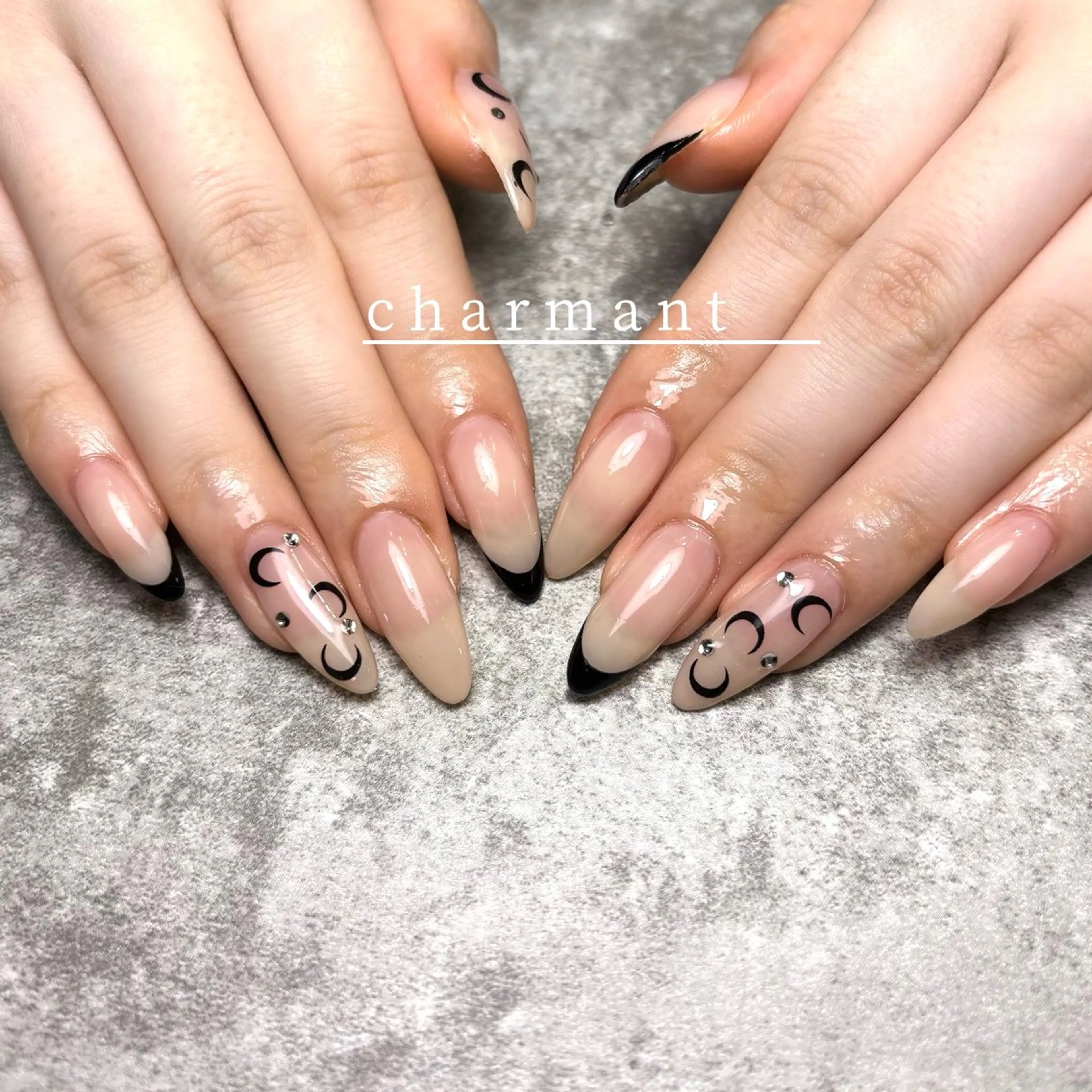 ネイル ハンドネイル charmant momokaのネイルデザイン