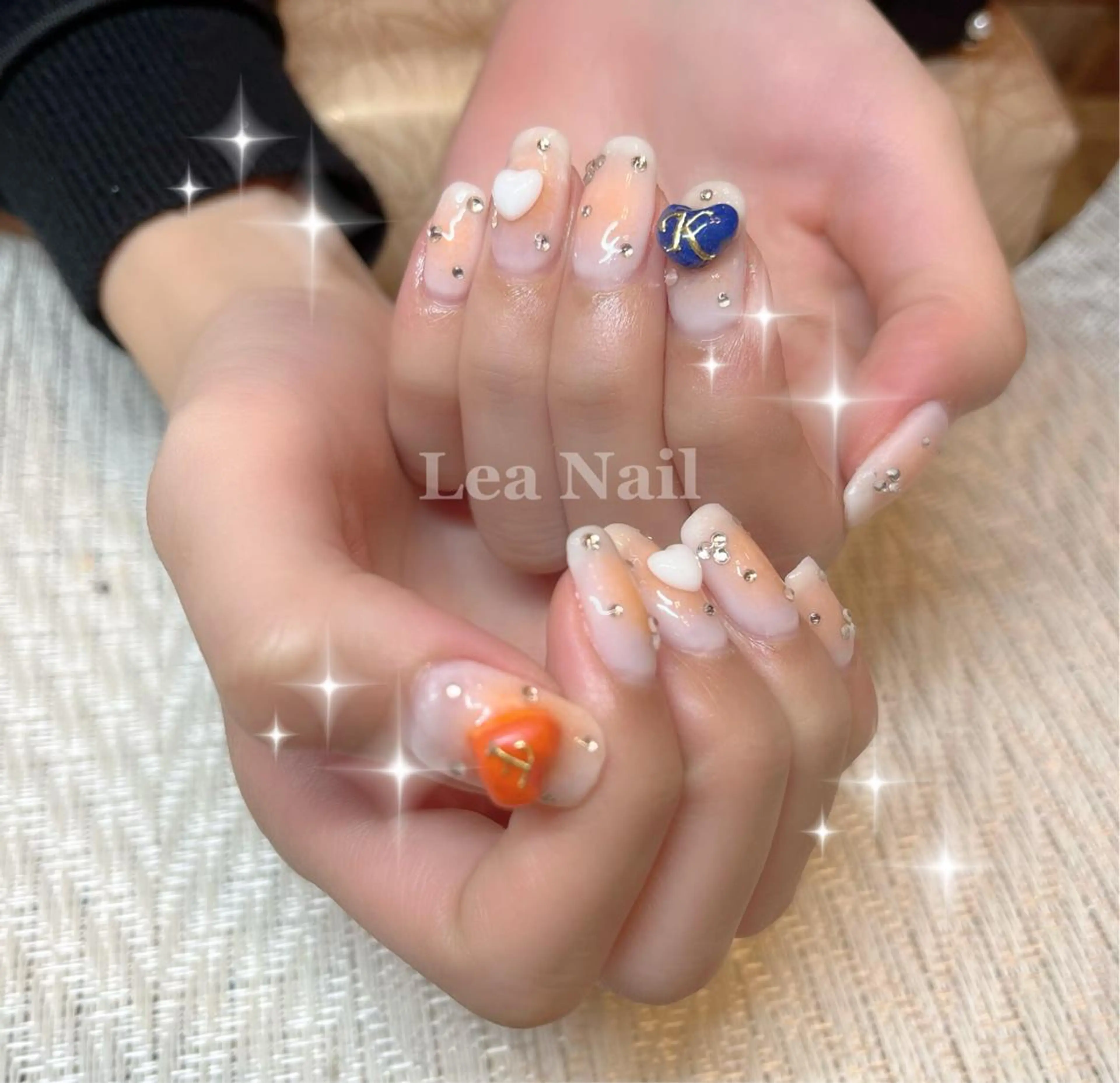 ネイル チークネイル Lea Nailのネイルデザイン
