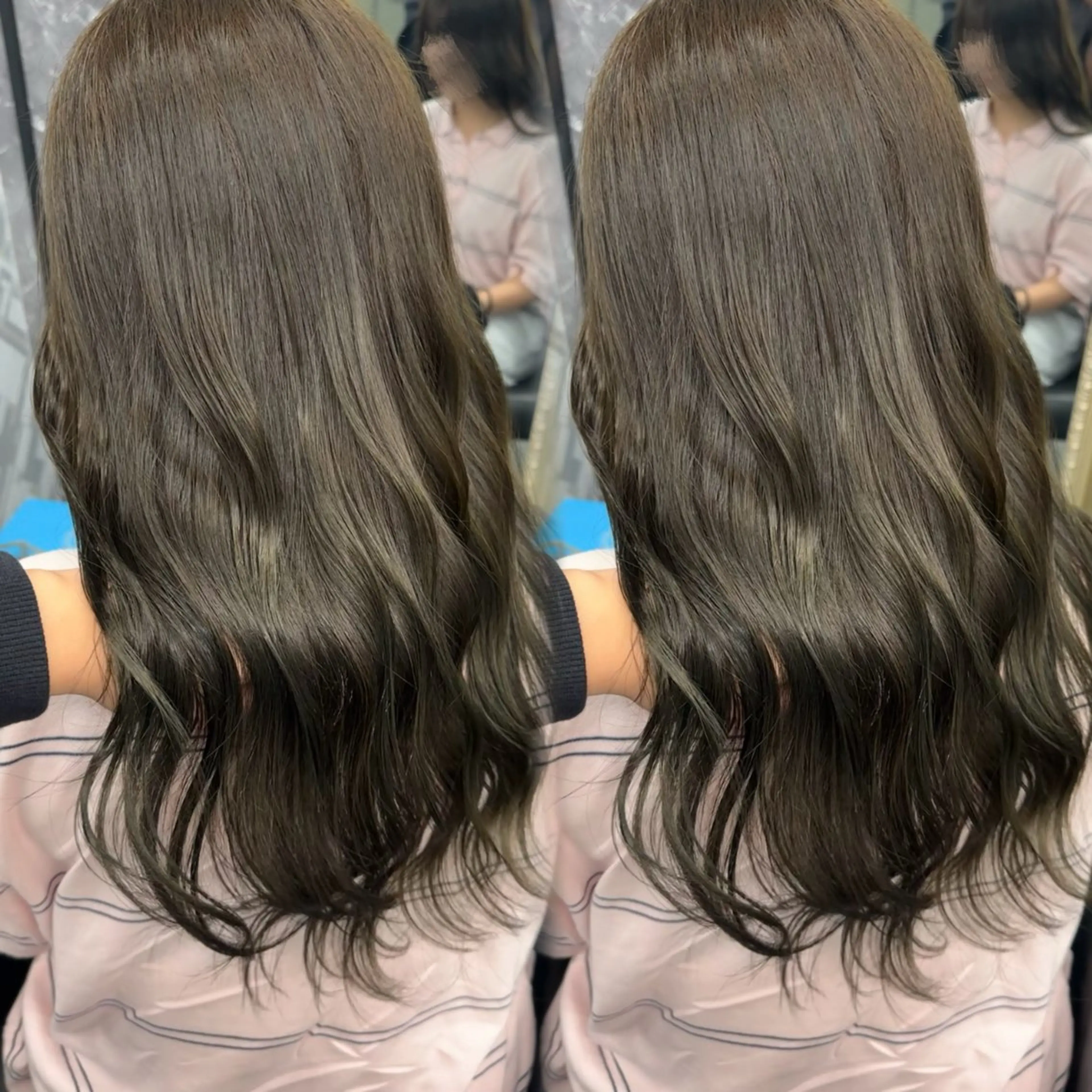 🫧プレミアム艶カラー➕スペシャルケアトリートメント🪄︎︎✨の写真