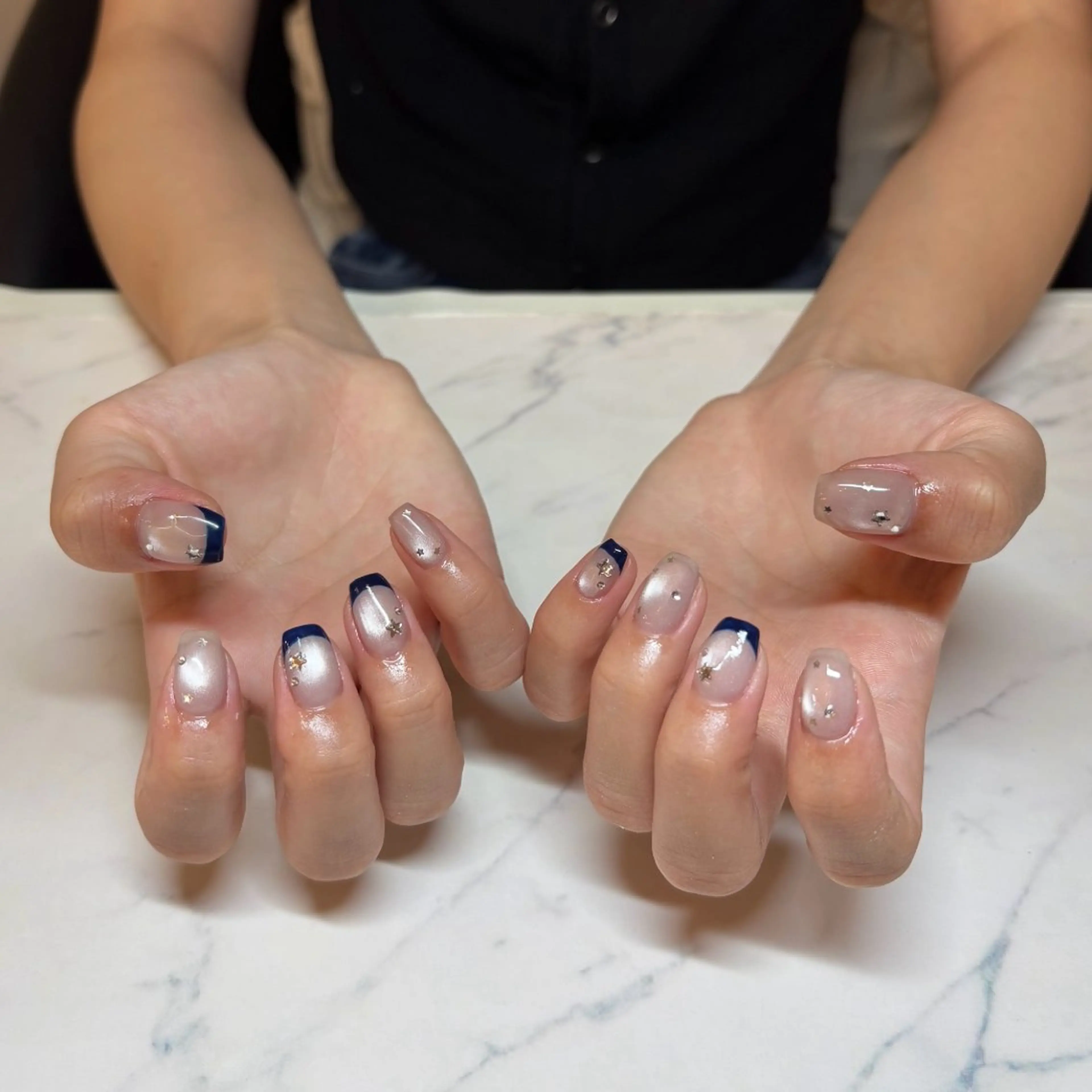 ネイル フレンチネイル 💫 さりのネイルデザイン