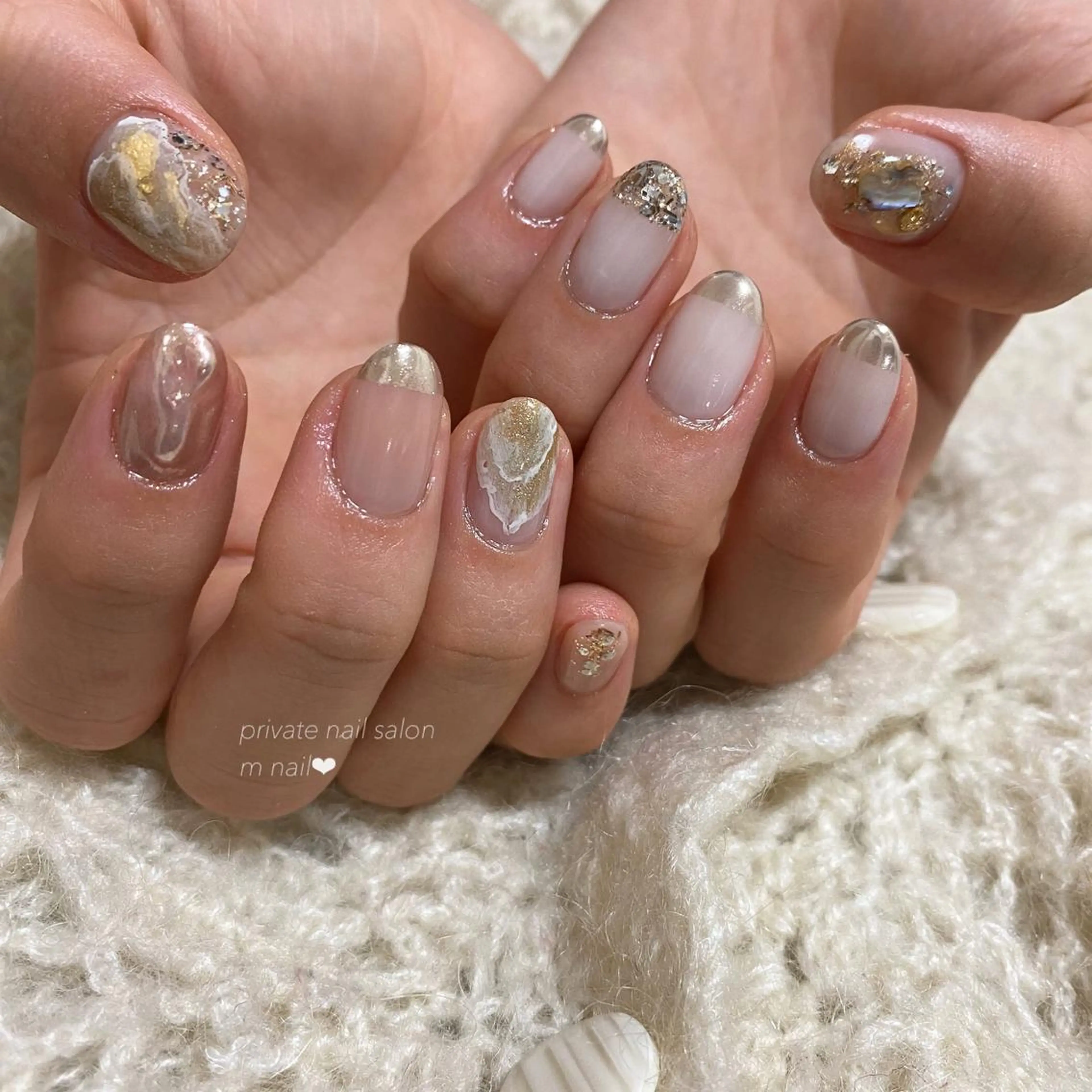 ネイル ハンドネイル 小河原 舞のネイルデザイン