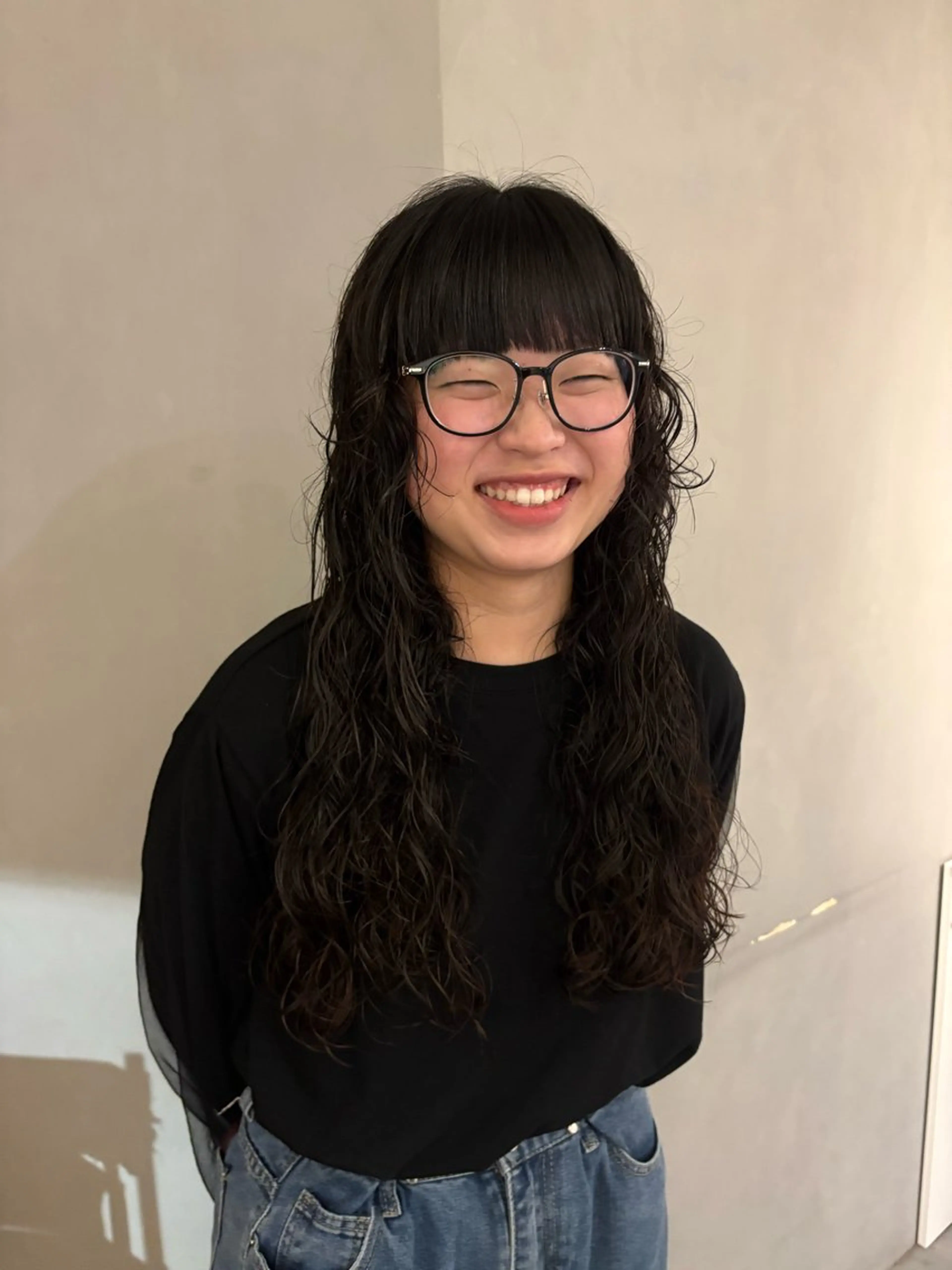 パーマ カット パーマ パーマ/ボブ,ロング ヤマシタミウ🌀のヘアスタイル