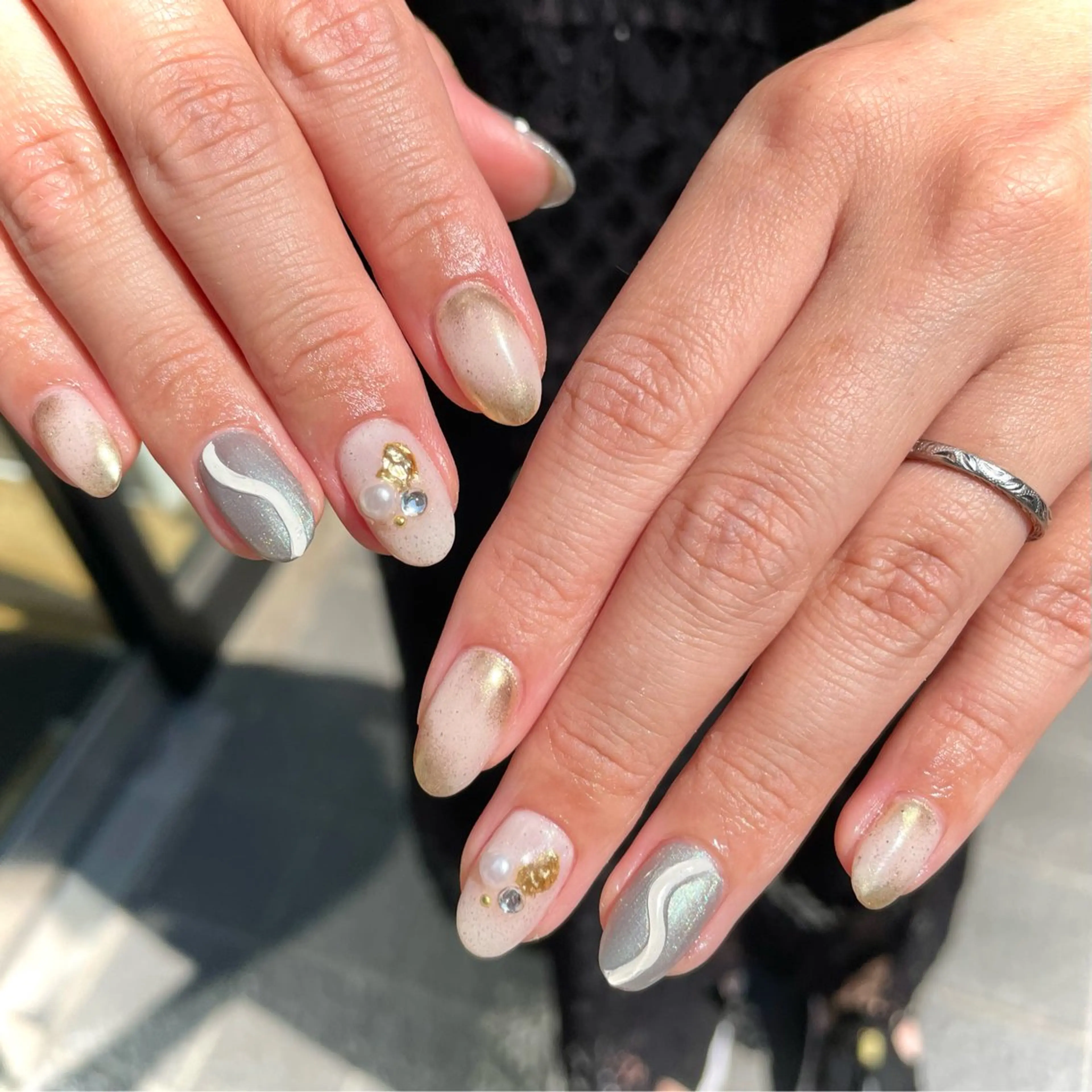 【定額¥7,800コース】💅※時期によってデザイン更新！デザインはサンプルからお選びいただけます。カラー変更可。の写真