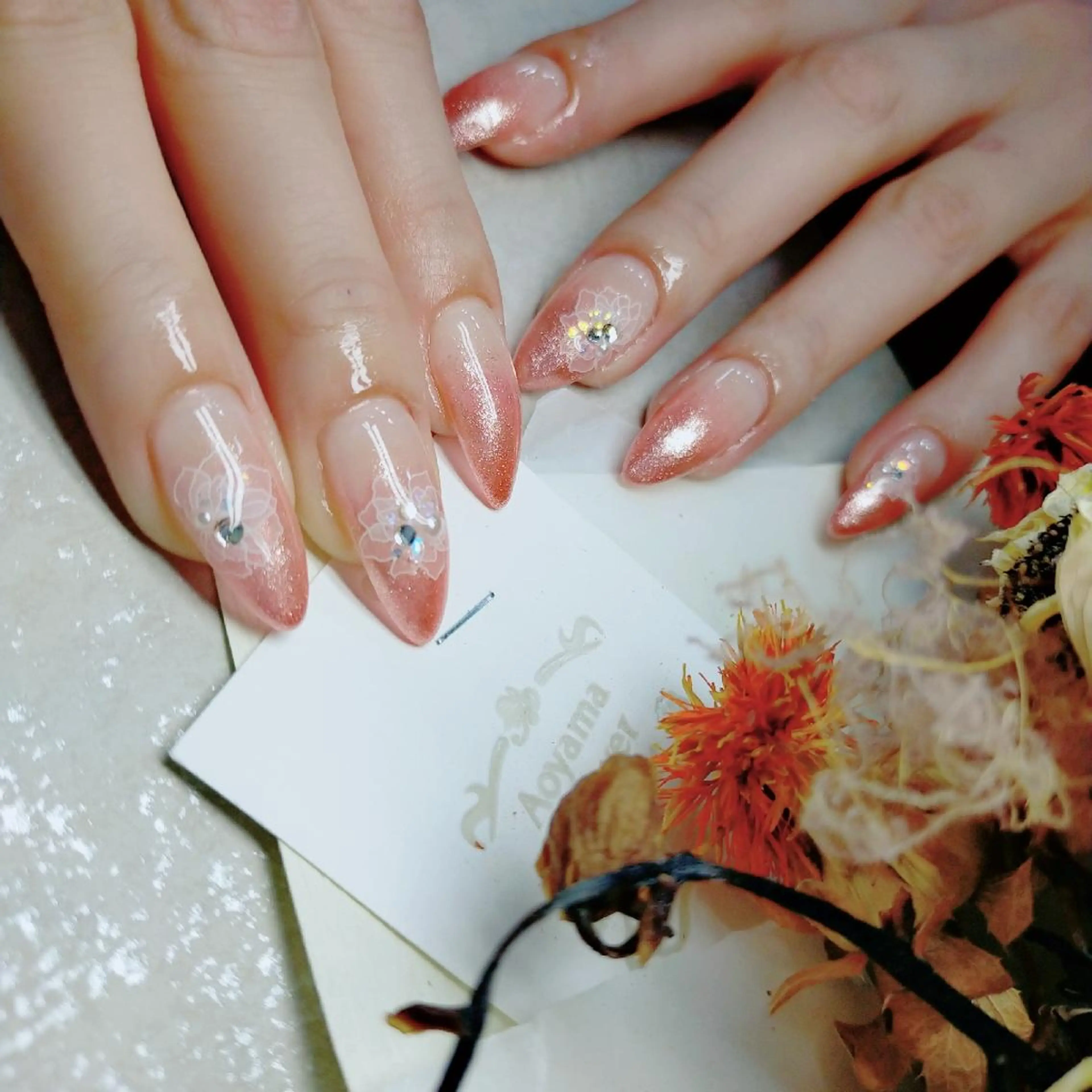 ネイル 森 ネイルサロンのネイルデザイン