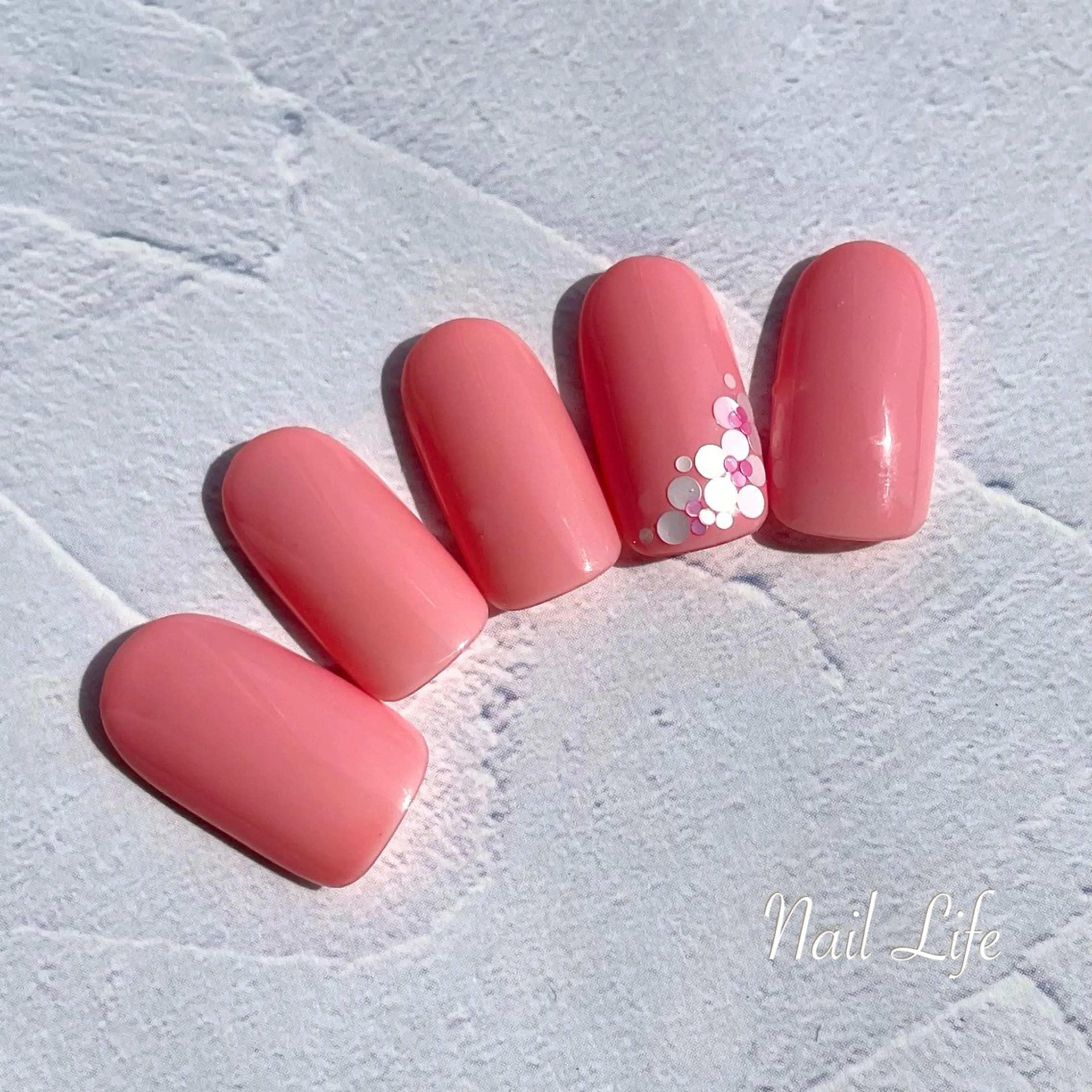 ネイル フラワーネイル 大嶋 めぐみのネイルデザイン